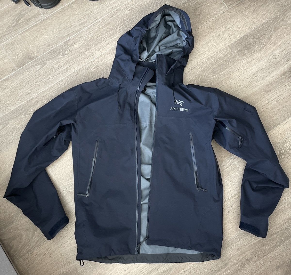 image of Arcteryx Beta Ar Jacket - Black Sapphire 2023 in Dark Sapphire, Men's (Size Medium)