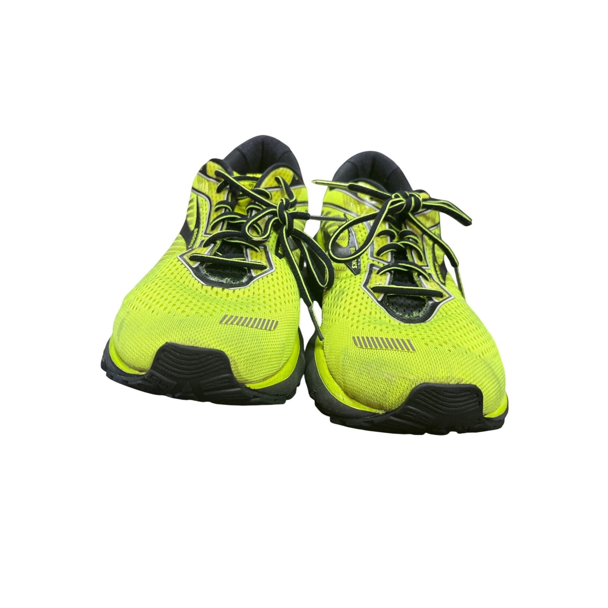 Brooks Brooks Ghost 12 mens yellow black walking running LT sneaker Size US 13 / EU 46 - 11 Thumbnail
