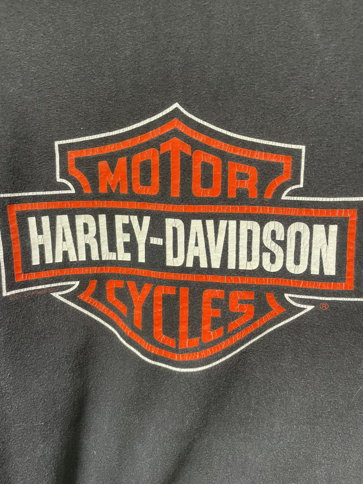 Harley Davidson × Vintage 1994 Harley Davidson Eagle T-Shirt Vintage Faded Size US L / EU 52-54 / 3 - 6 Thumbnail