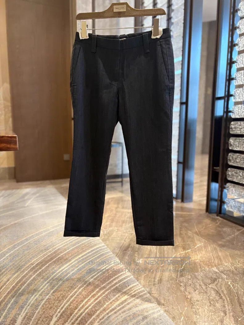 Brunello Cucinelli Brunello Cucinelli Ladies Dress Pants Size 26" / US 2 / IT 38 - 1 Thumbnail