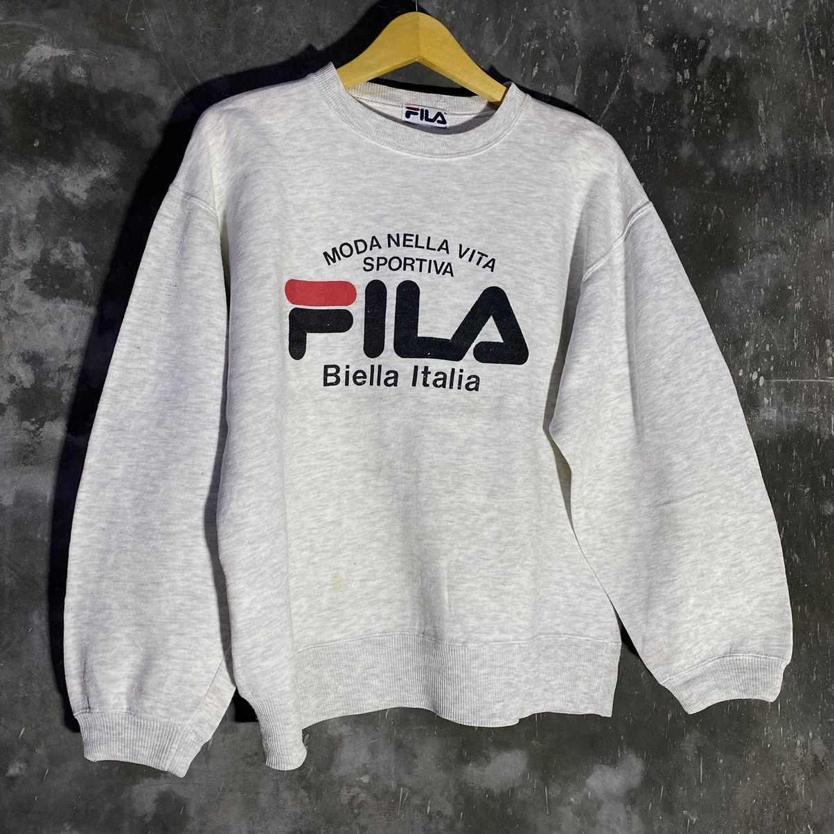 Fila × Vintage VINTAGE FILA ICONIC LOGO SWEATERSHIRT Size US M / EU 48-50 / 2 - 2 Thumbnail