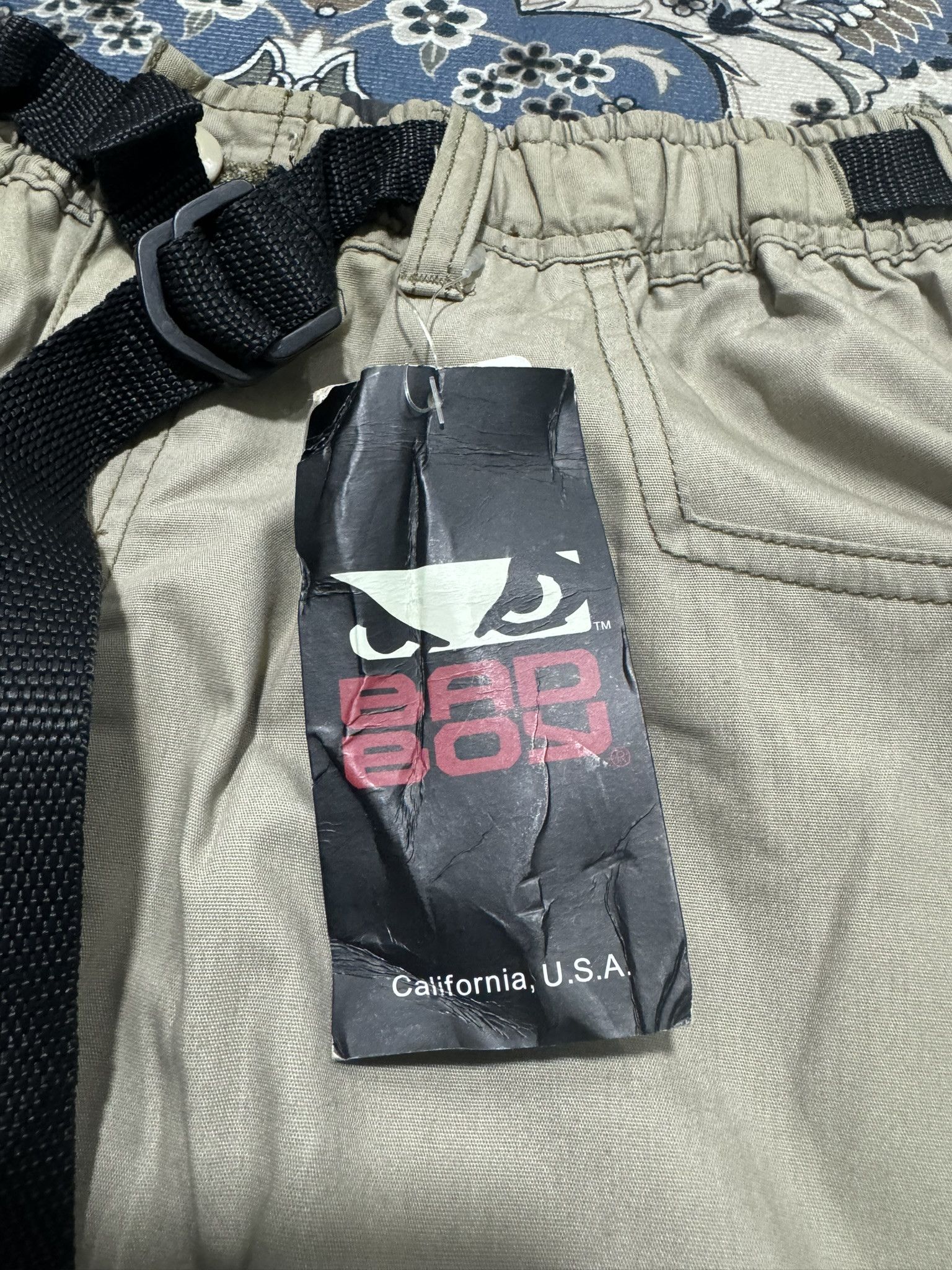 Japanese Brand Vintage Bad Boy Skateboard Surf Pants Cargo Size US 29 - 7 Thumbnail