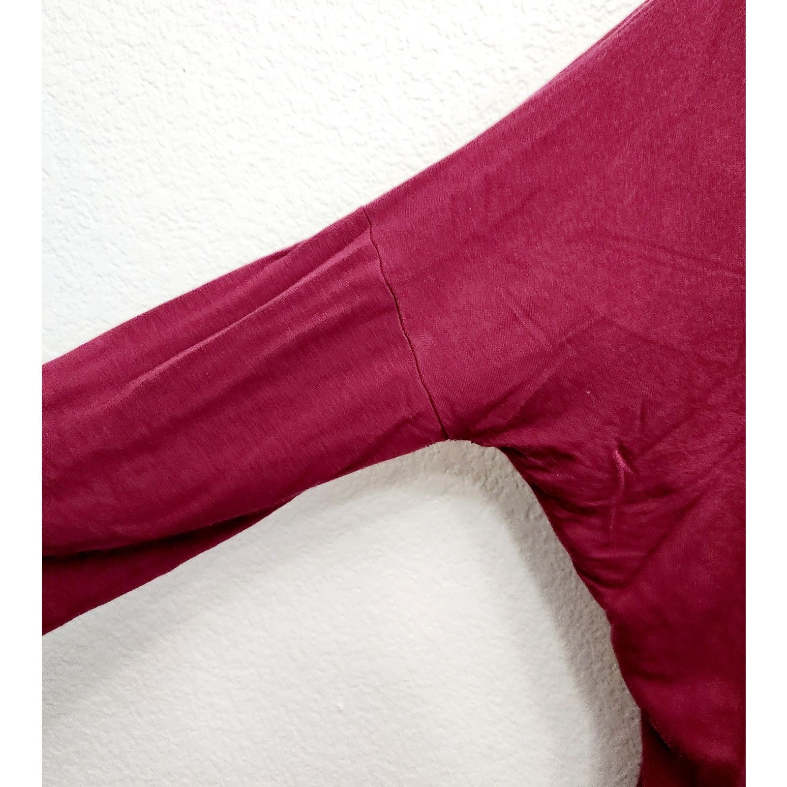 Other Emma's Closet Burgundy Red Round Neck Long Sleeve Top Large Size L / US 10 / IT 46 - 2 Thumbnail