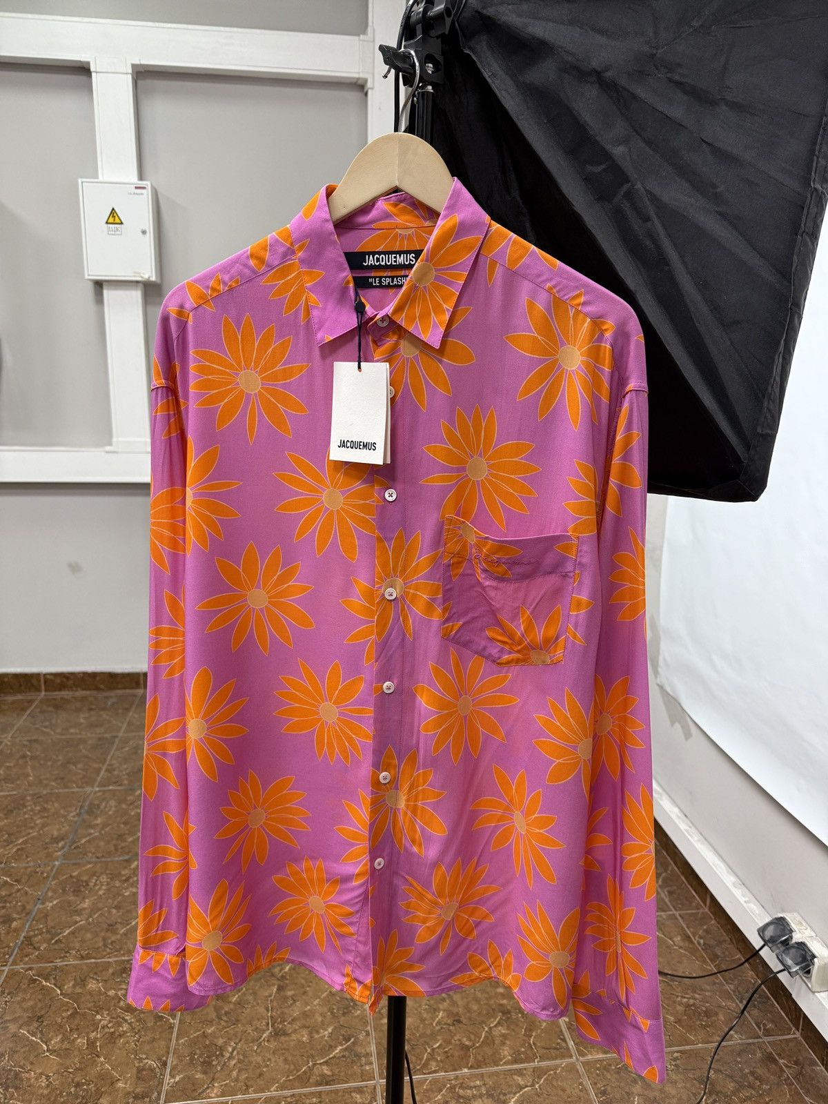 Jacquemus 🇫🇷 NEW ❗️Jacquemus “ Le Splash” Floral Print Shirt Size US M / EU 48-50 / 2 - 1 Thumbnail
