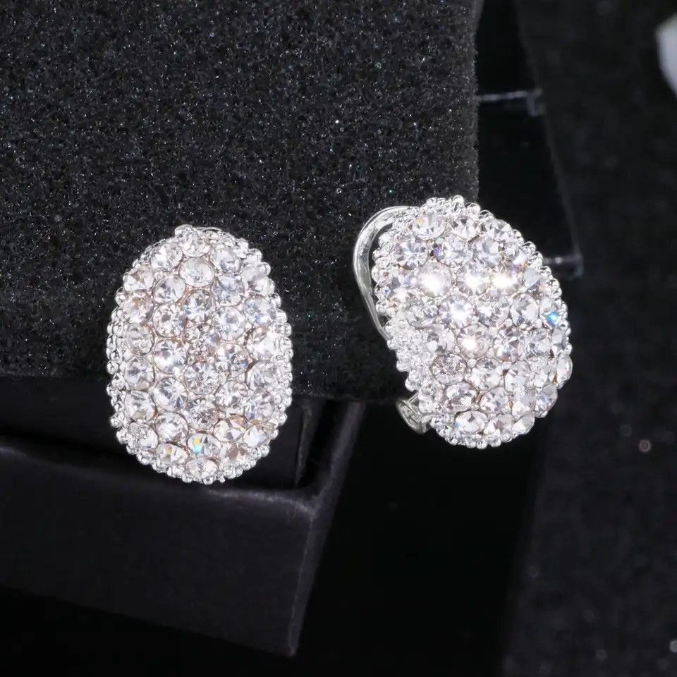 Jewelry AAA Cubic Zirconia Stone Stud Earring Size ONE SIZE - 2 Thumbnail