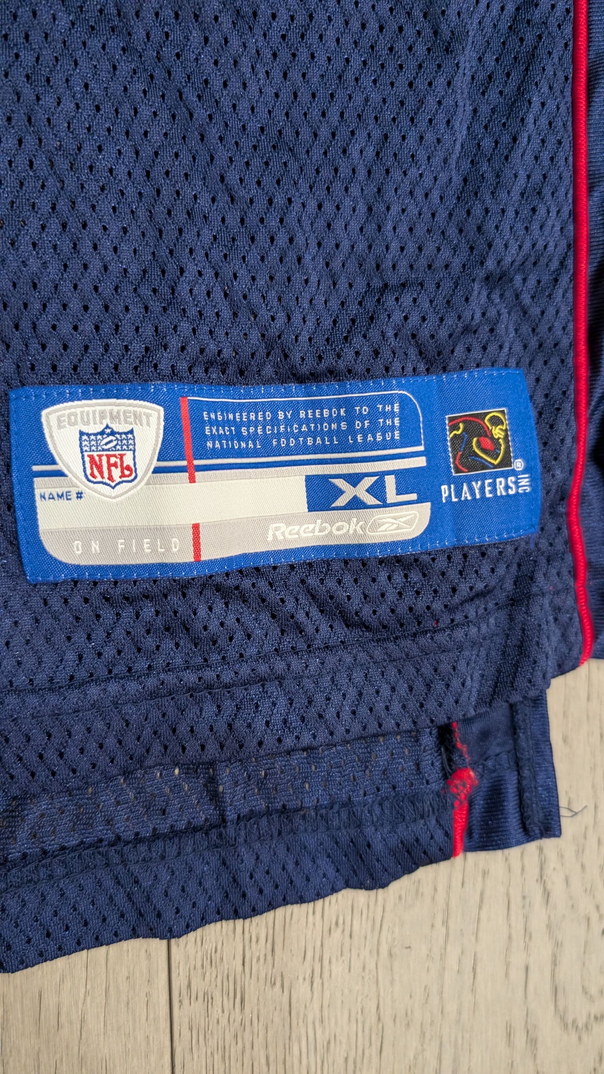 Reebok Retro Reebok Teddy Bruschi Patriots Jersey Size US XL / EU 56 / 4 - 2 Thumbnail
