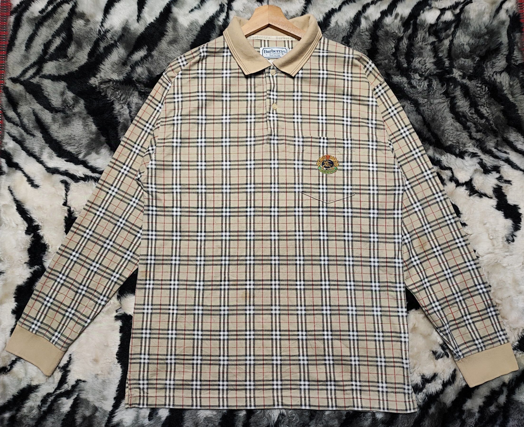 Burberry Burberry Polo Nova Check Size US M / EU 48-50 / 2 - 3 Thumbnail