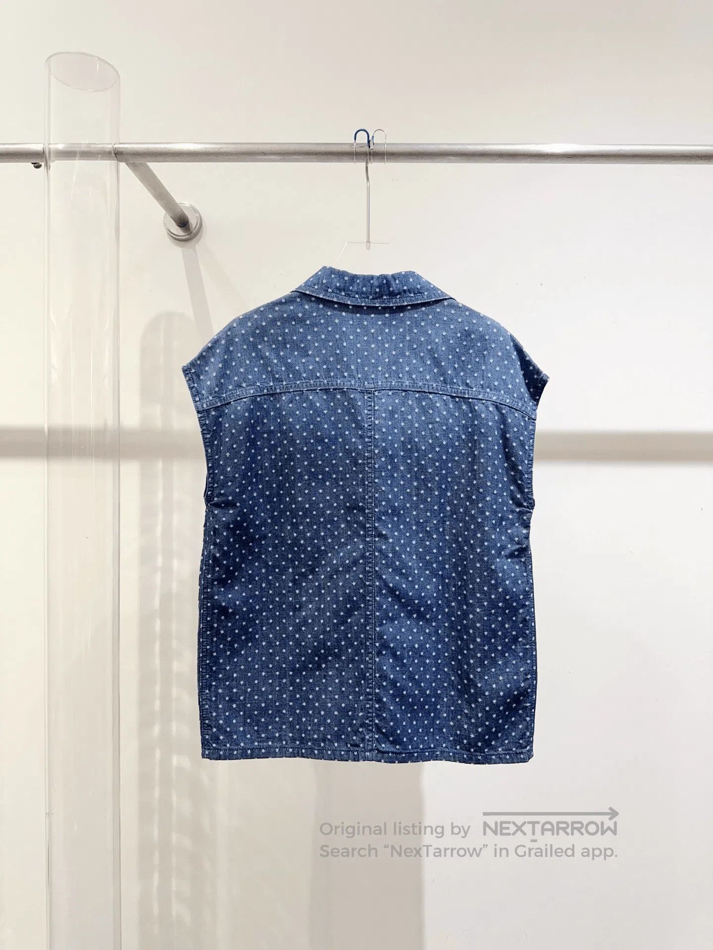 Dior Dior Small Bee Denim Vest. Size XS / US 0-2 / IT 36-38 - 5 Thumbnail