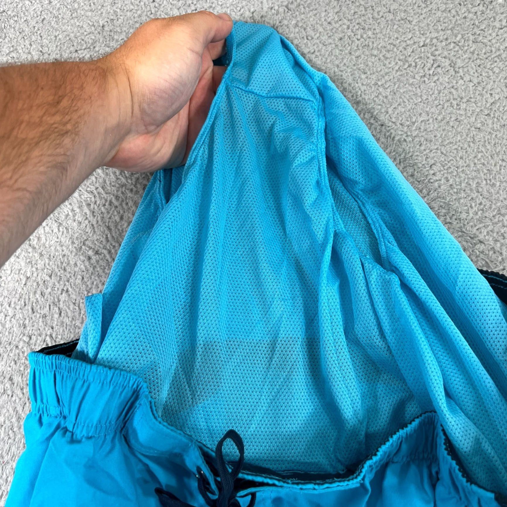Nike Nike XL Blue Swim Trunks Mens Volley Board Shorts Lined 100% Polyester NESS9509 Size US 36 / EU 52 - 7 Thumbnail