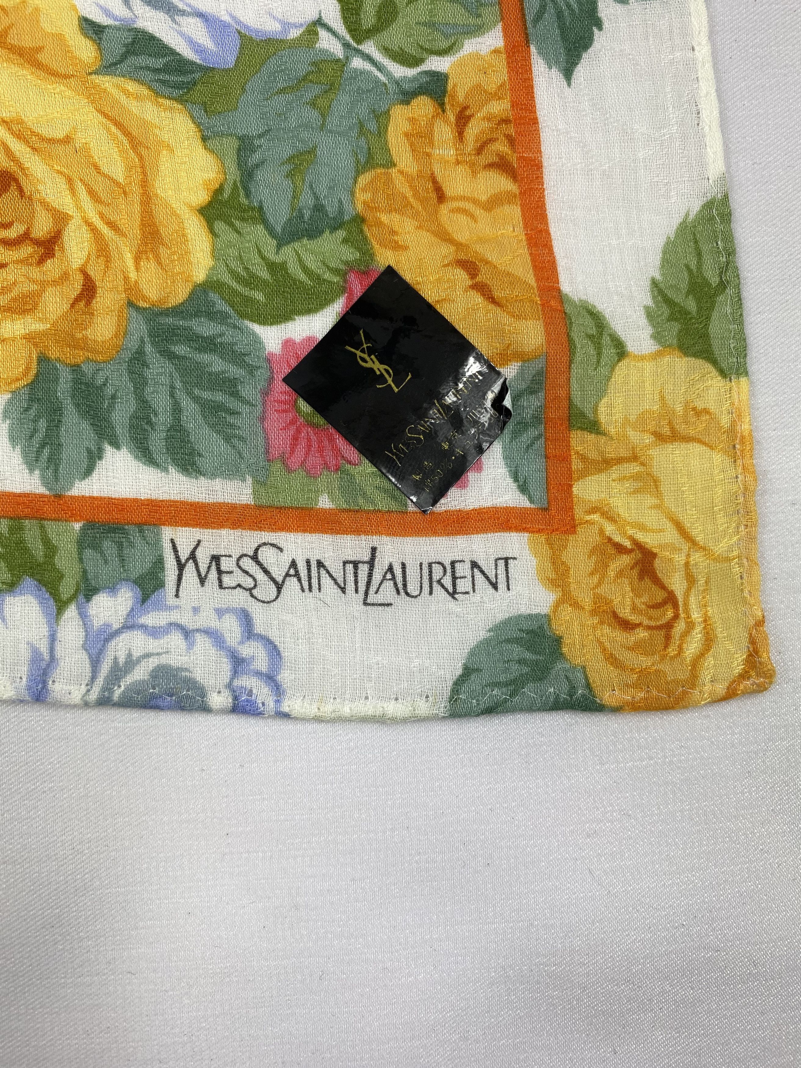 Yves Saint Laurent Yves Saint Laurent Handkerchiefs / Bandana / Neckerchief Size ONE SIZE - 5 Thumbnail