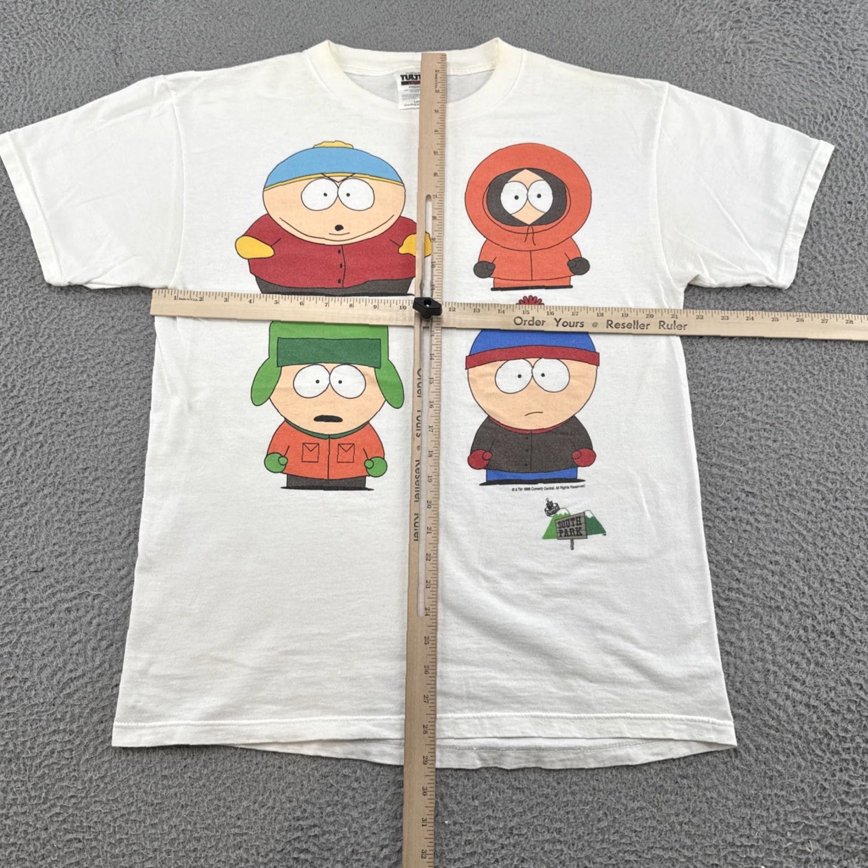 Vintage VINTAGE South Park T-Shirt Men’s L White 90s Cartoon Funny Gildan Read Vintage Yes Read Size US L / EU 52-54 / 3 - 7 Thumbnail