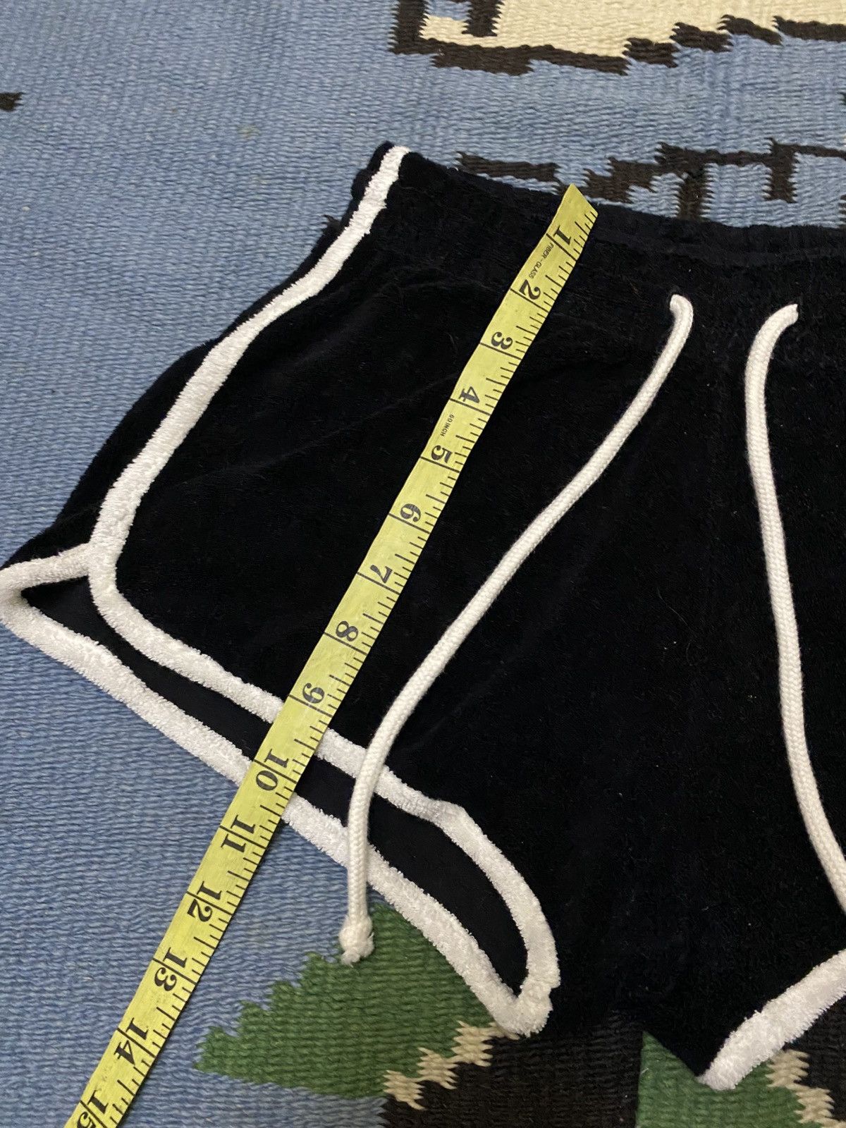 Vogue Black Vogue Terry Cloth Trunk Vogue Spellout Size 26" / US 2 / IT 38 - 5 Thumbnail