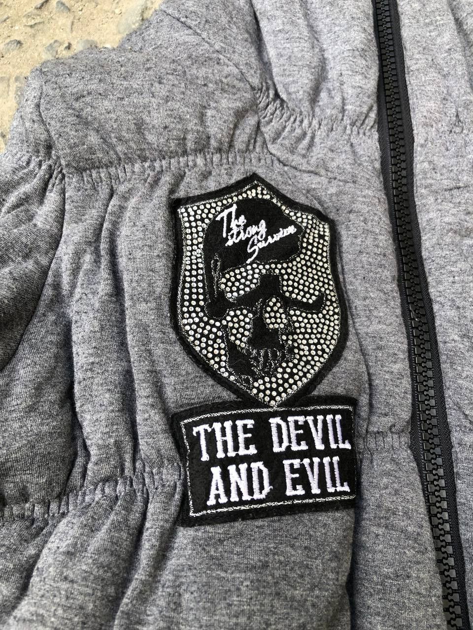Japanese Brand Ghost Of Harlem Full Double Zip Hoodies Size US M / EU 48-50 / 2 - 6 Thumbnail