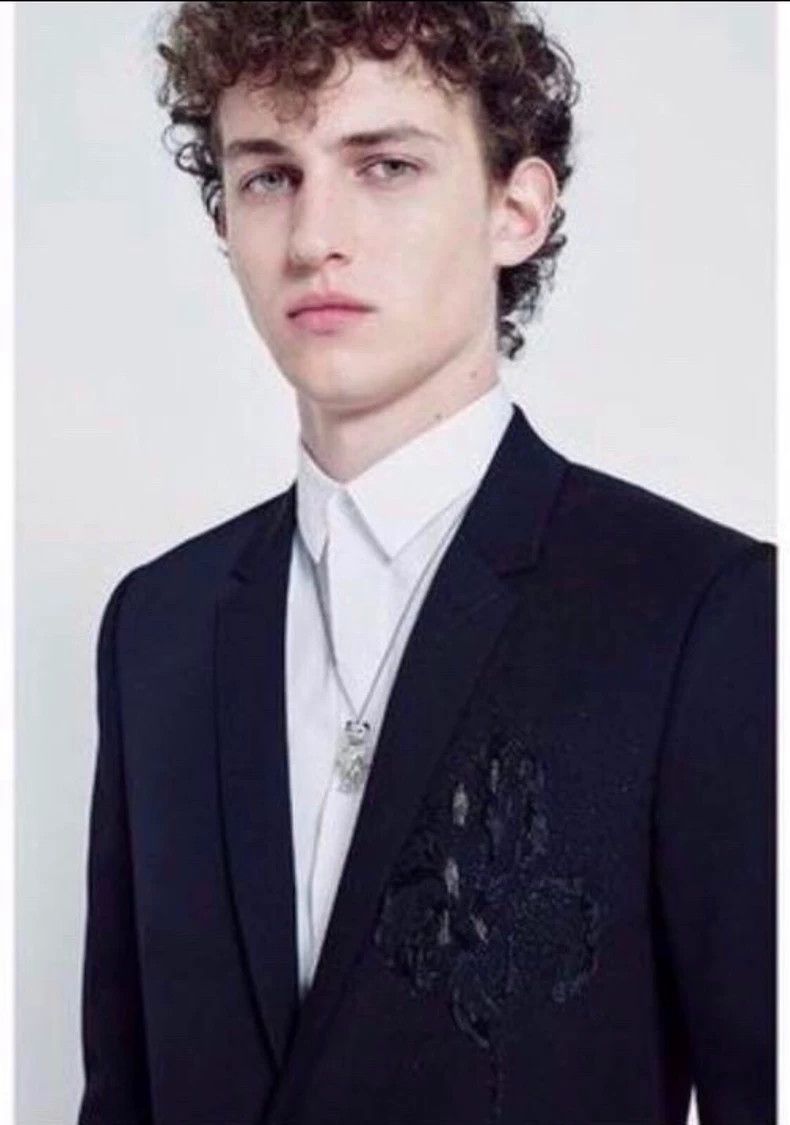 Dior Dior 18ss beaded embroidered cuff slogan suit 2501-Nextarro Size 48R - 9 Thumbnail