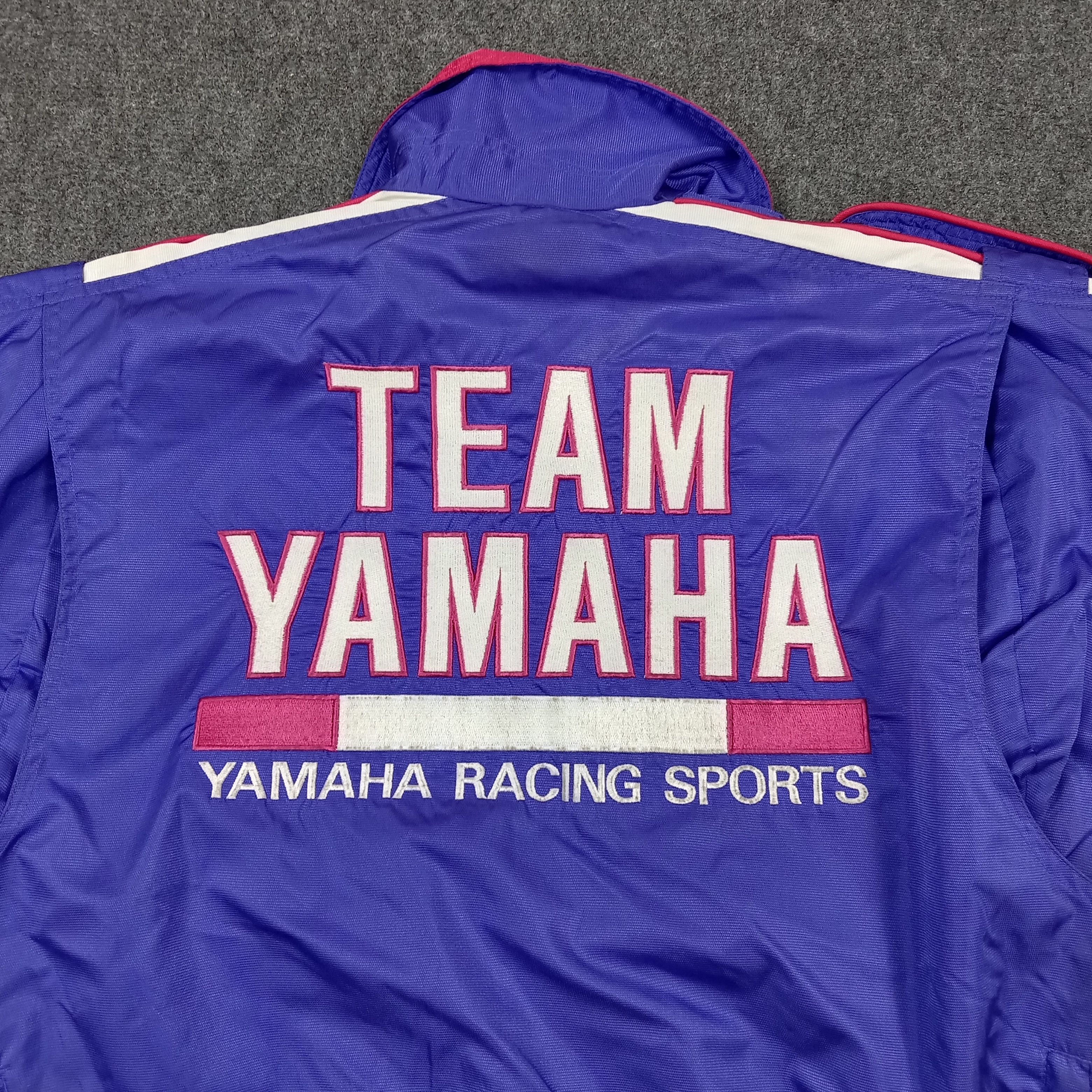 Yamaha 90's Retro Team YAMAHA Racing Motorsports Jacket C274N14 Size US L / EU 52-54 / 3 - 2 Thumbnail