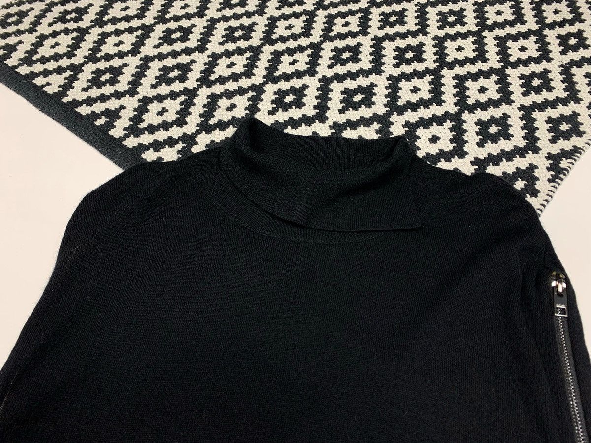 Allsaints Allsaints Kaninda Dress Zip Wool Cashmere Black Size 8 Size M / US 6-8 / IT 42-44 - 7 Thumbnail