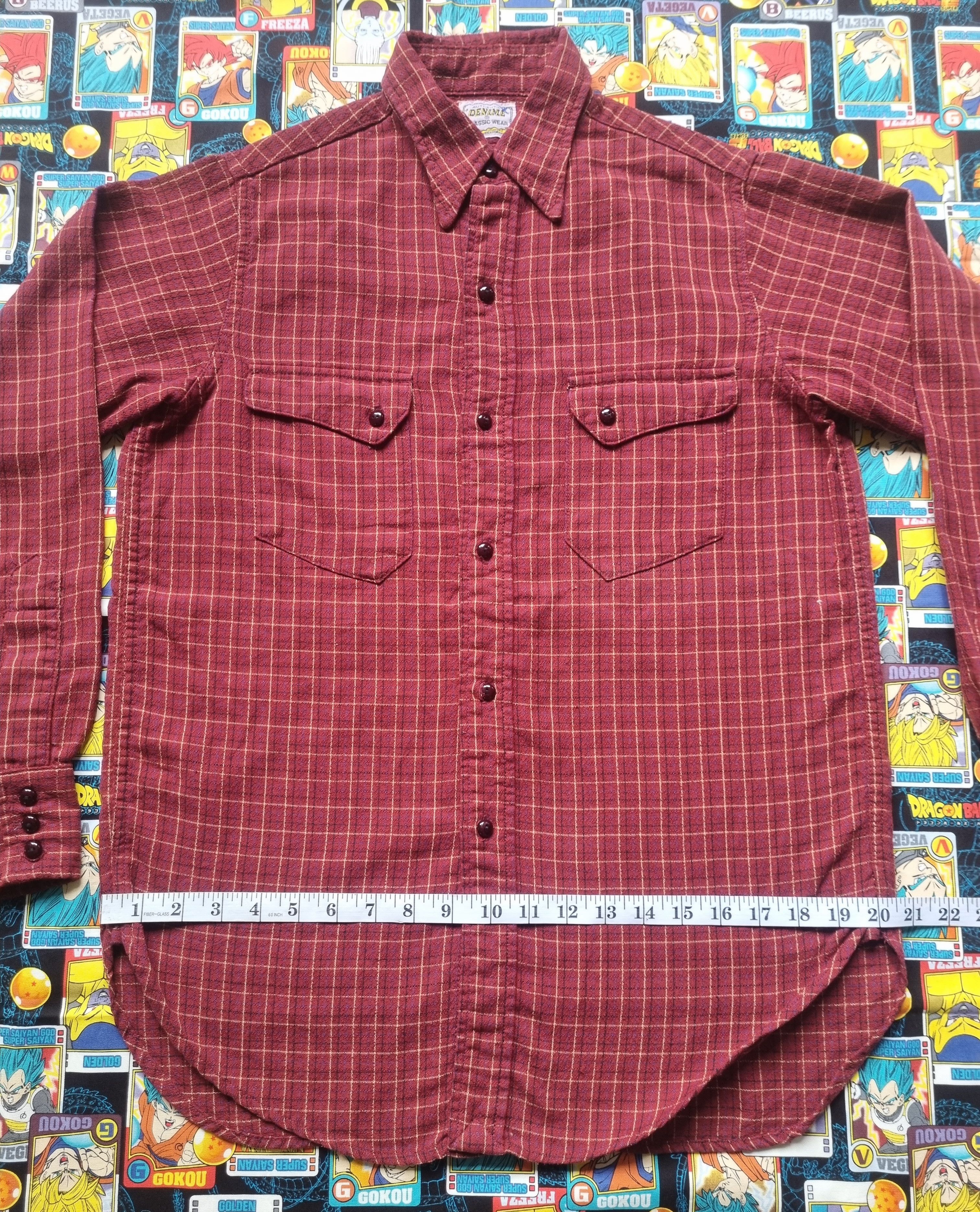Denime Denime Classic Wear Button Up Shirt Size US M / EU 48-50 / 2 - 9 Thumbnail