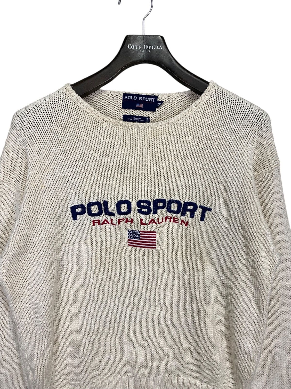 Polo Ralph Lauren × Ralph Lauren × Vintage Vintage polo sport ralph lauren knit sweater Size US M / EU 48-50 / 2 - 4 Thumbnail