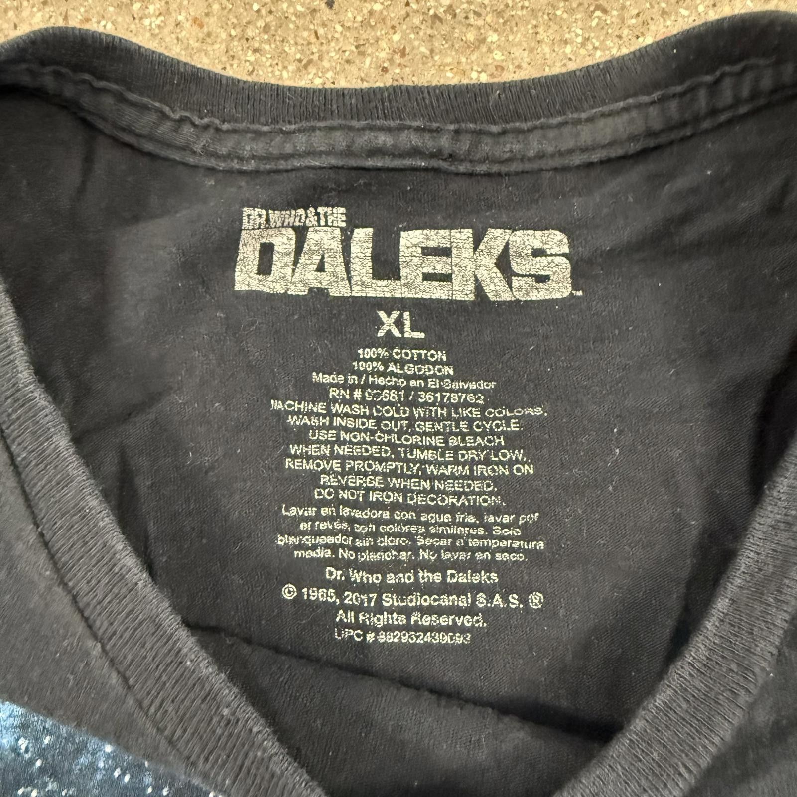 Designer Dr Who & The Daleks Police Call Box Tardis BBC Shirt XL Size US XL / EU 56 / 4 - 4 Thumbnail