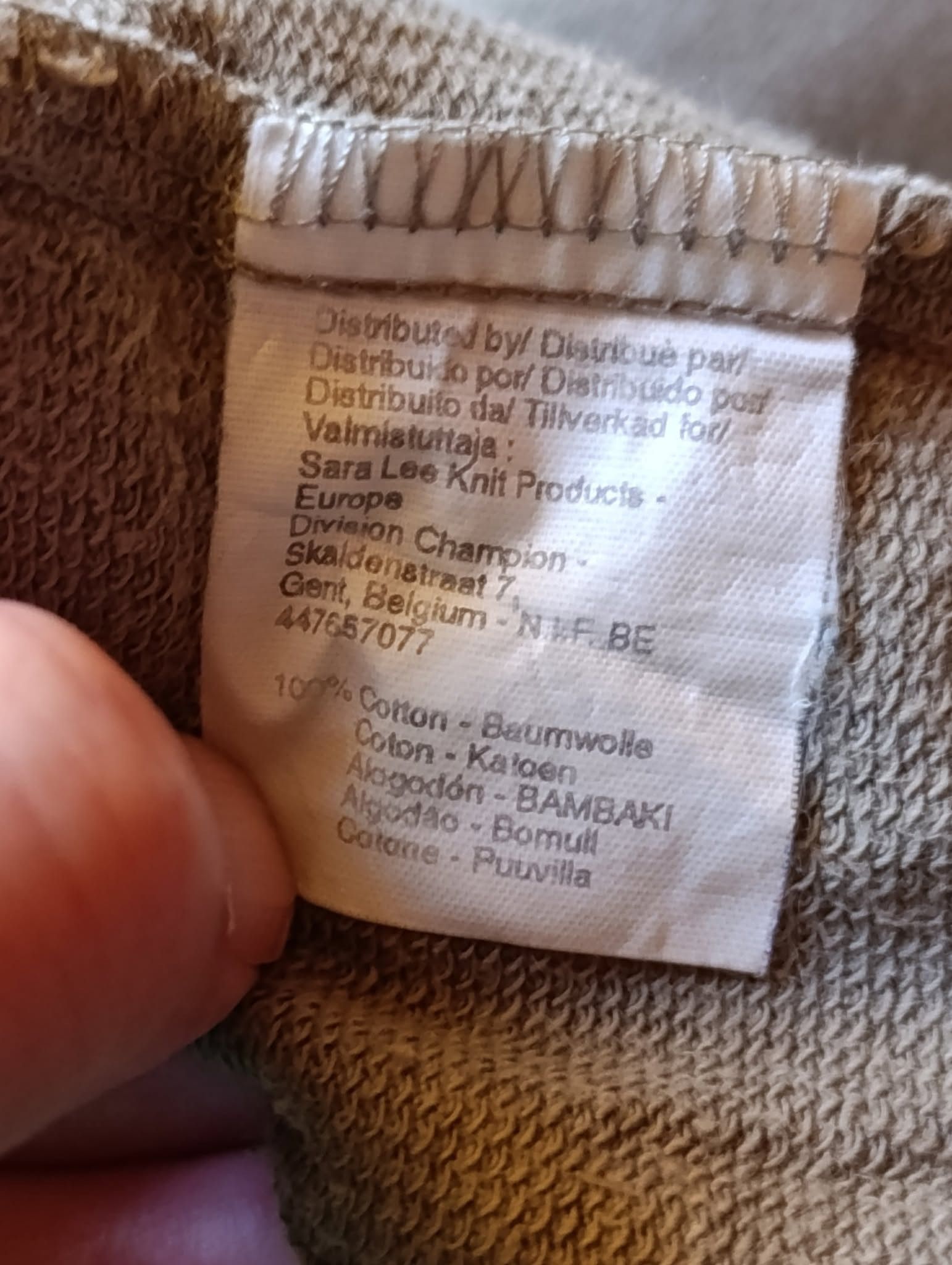 Champion Vintage Champion Raw Edge Hoodie – Olive, Oversized L Size US L / EU 52-54 / 3 - 8 Thumbnail