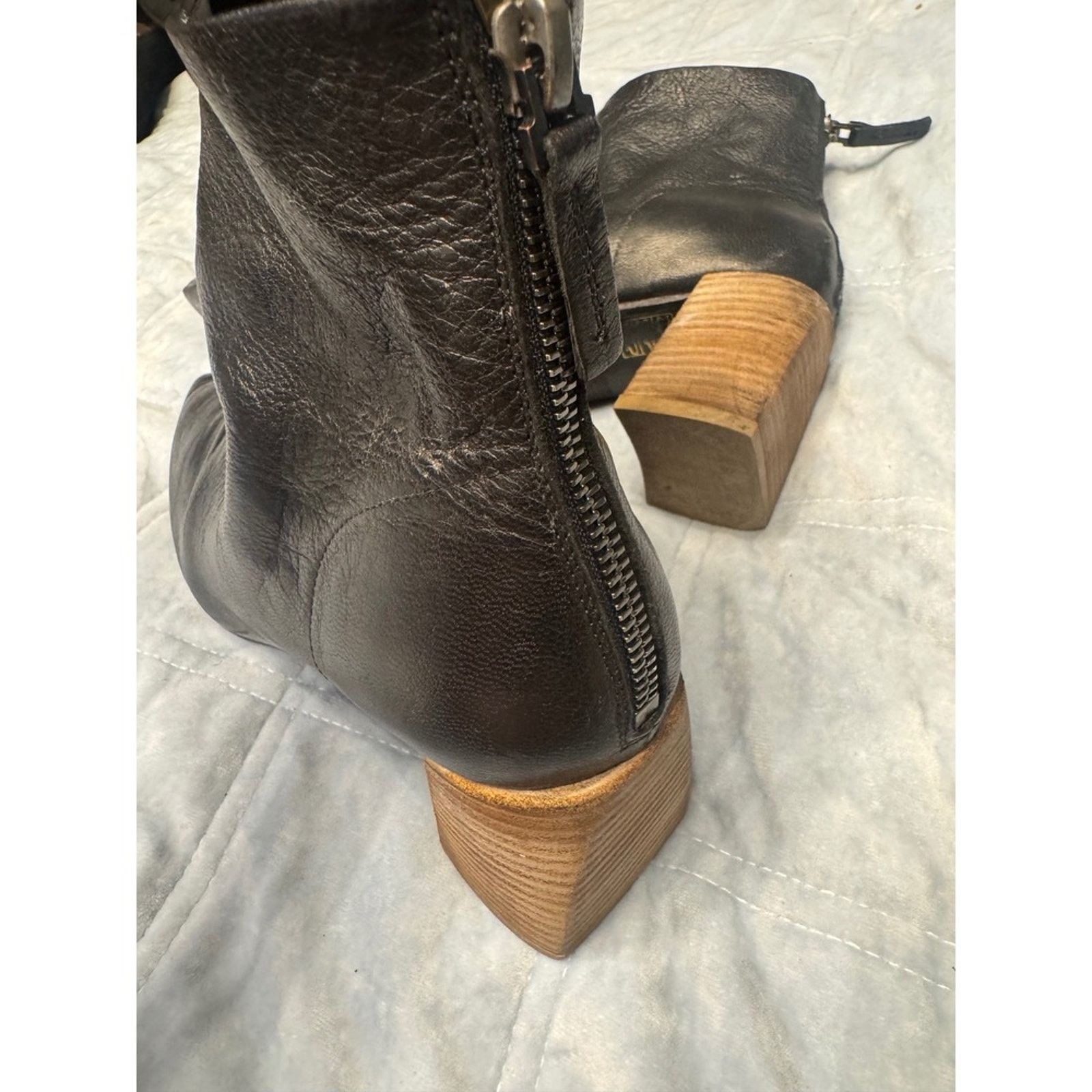 Marsell Marsèll Black Italian Leather Ankle Boots | Soft Luxe Size US 7 / IT 37 - 4 Thumbnail