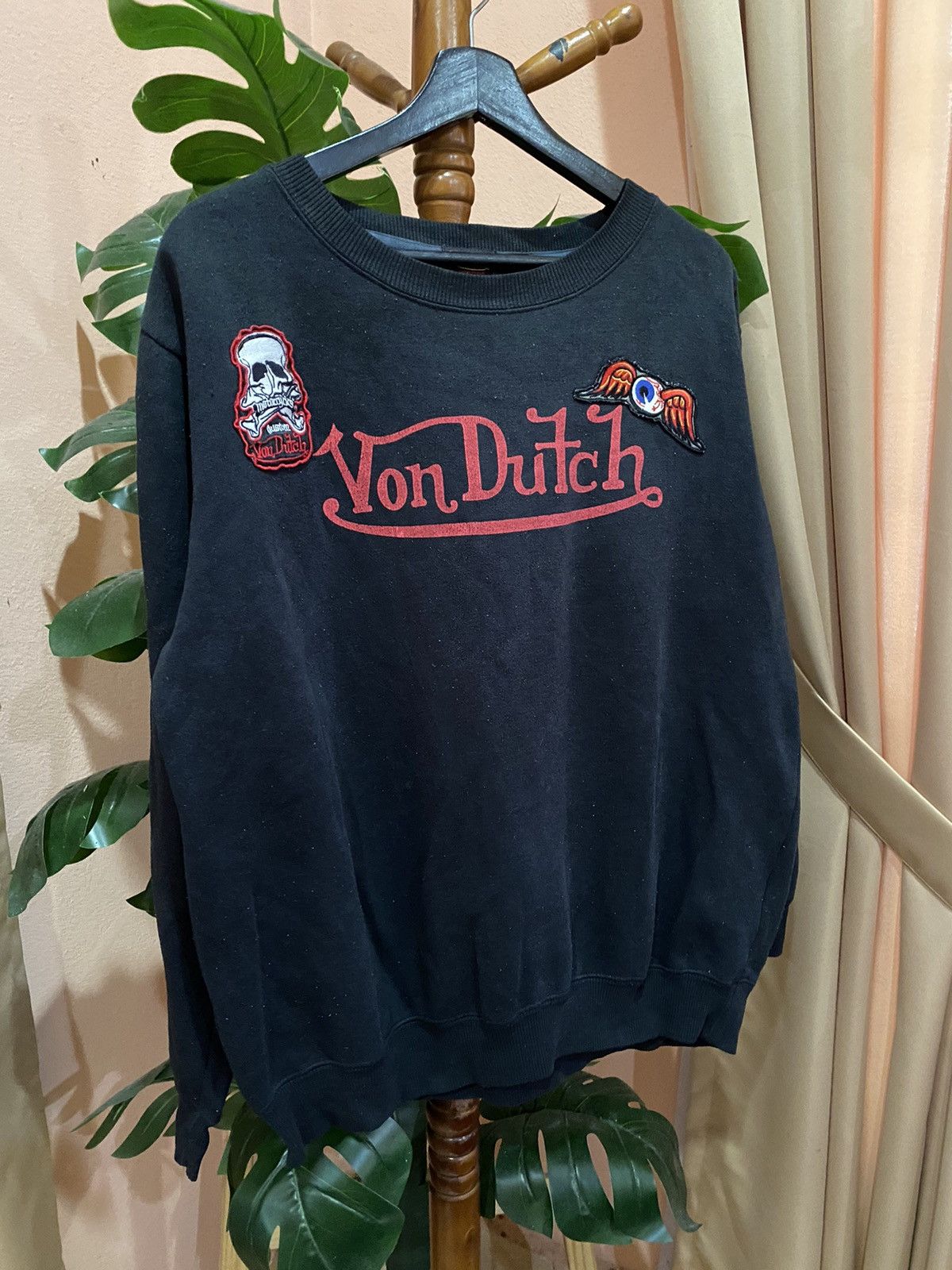 Von Dutch Vintage Von Dutch Sweatshirt - Edgy Retro Streetwear Classic Size US L / EU 52-54 / 3 - 3 Thumbnail