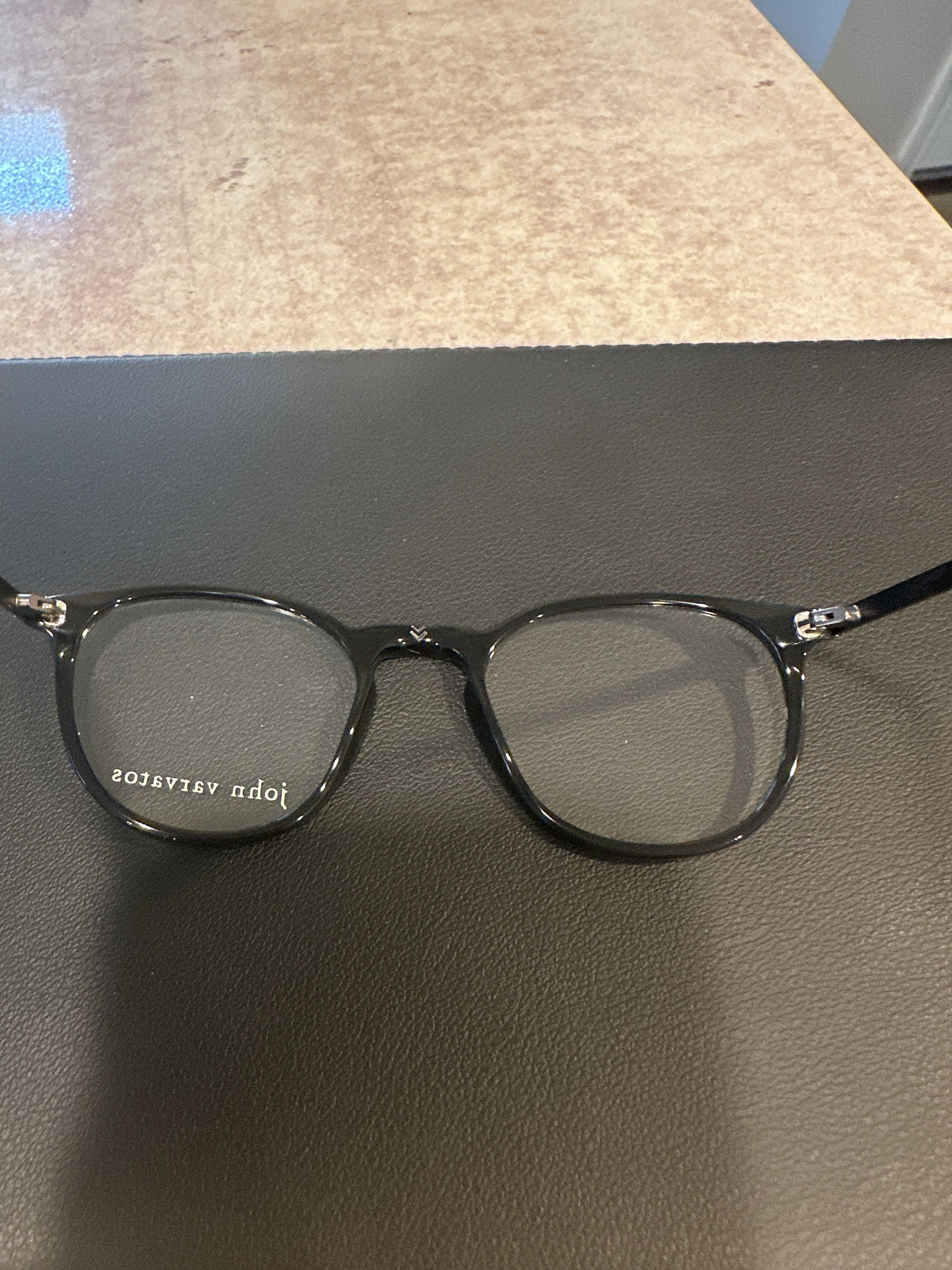 John Varvatos V371 48-20-145 Black Glasses Size ONE SIZE - 8 Thumbnail