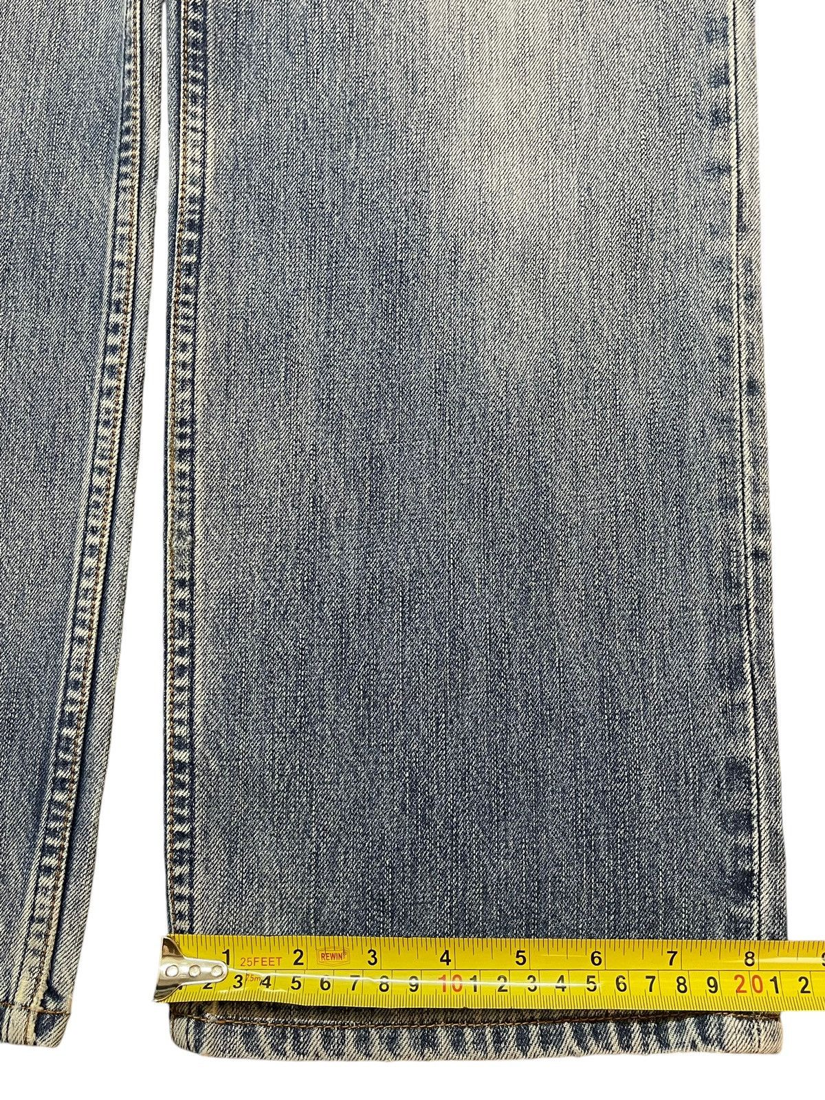 Levi's Vintage 80s Levis 502 Blue Faded Wash Wide Leg Straight Fit Size US 31 - 17 Thumbnail