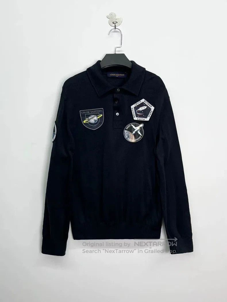 Louis Vuitton Louis Vuitton Astronaut Logo Polo Long Sleeve. Size US M / EU 48-50 / 2 - 1 Thumbnail