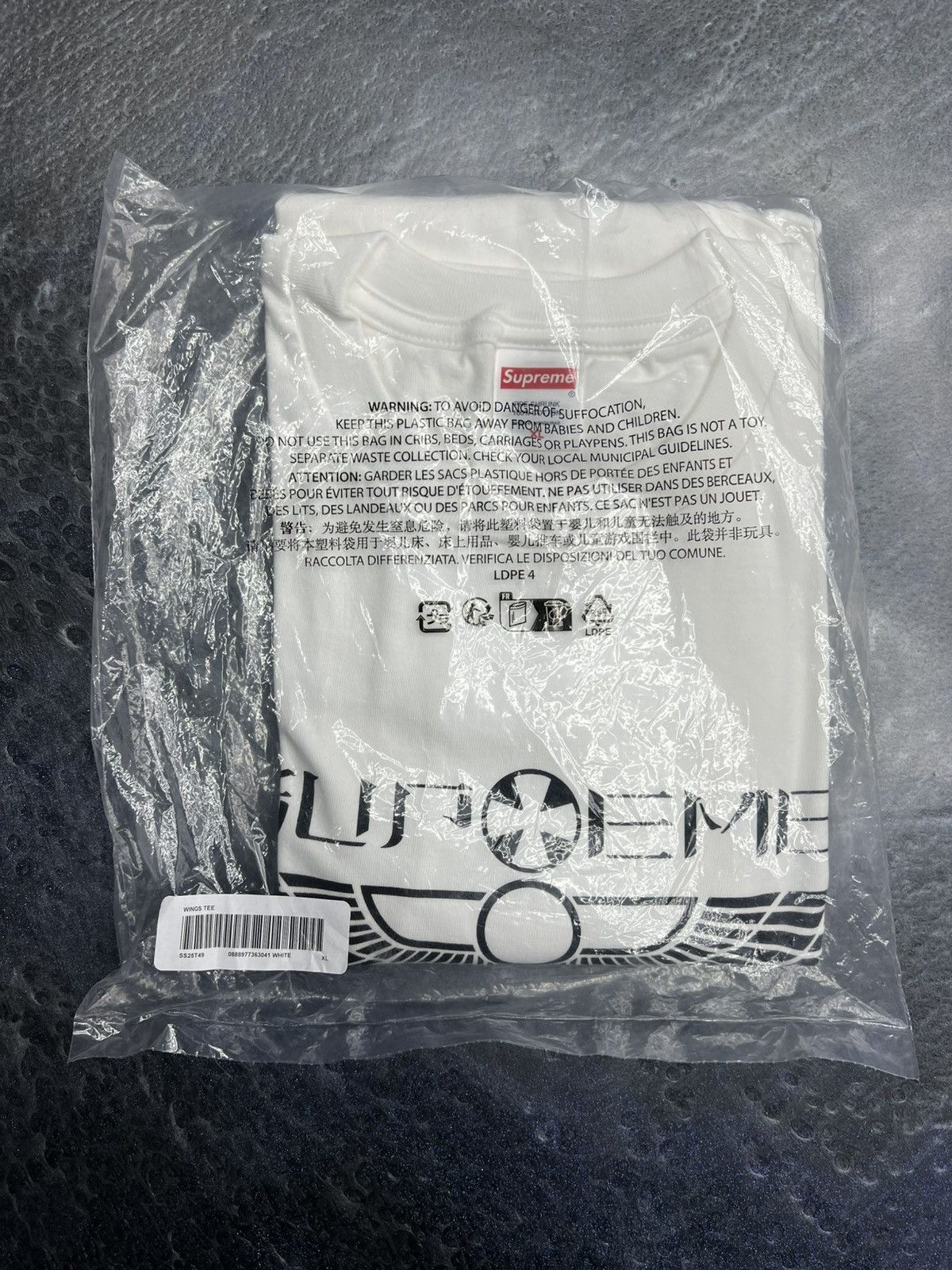 Supreme Supreme Wings T-Shirt Size US XL / EU 56 / 4 - 6 Thumbnail