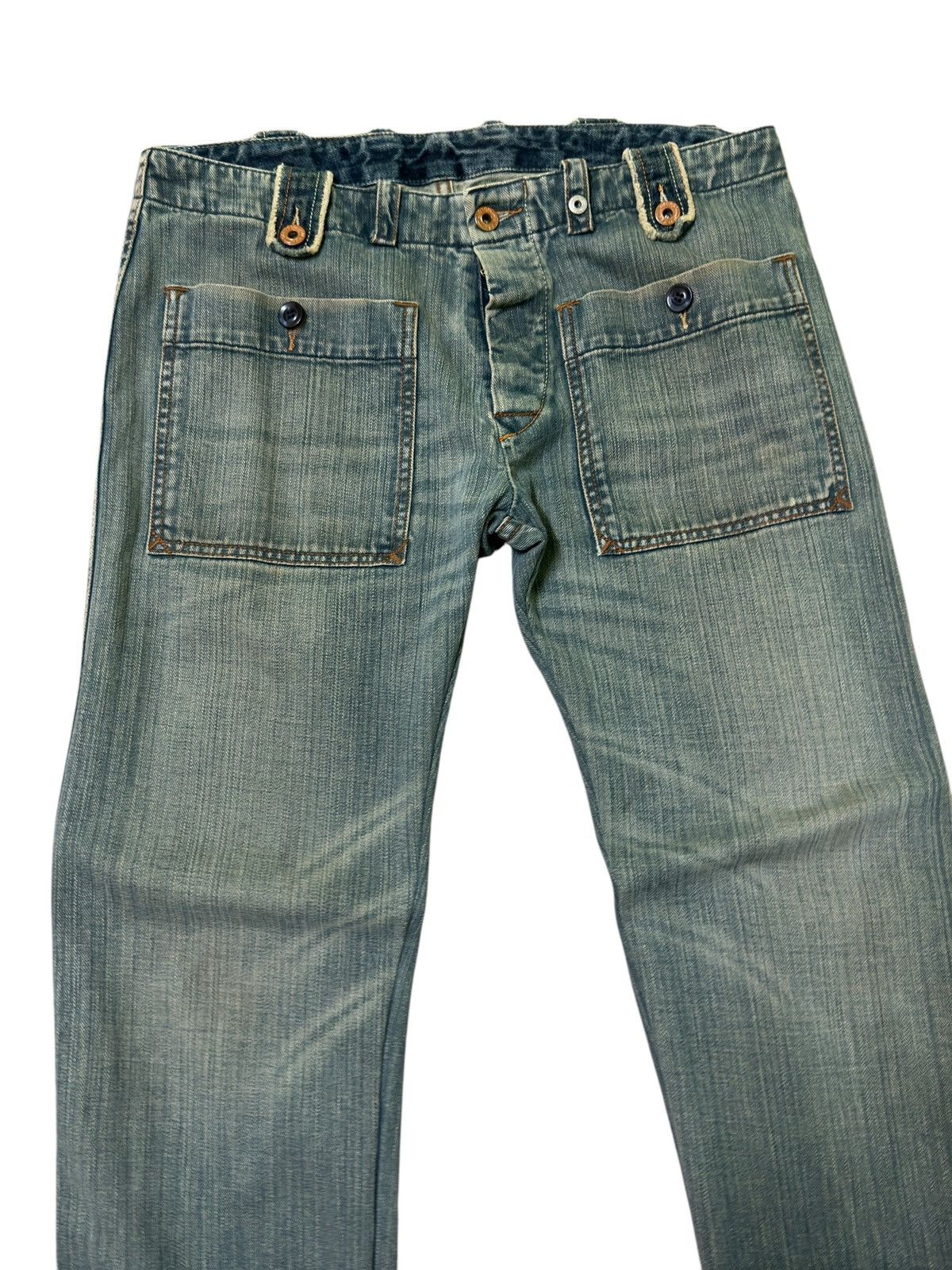 Hysteric Glamour Vintage Diesel Denim Jeans with Utility Pocket Size US 32 / EU 48 - 4 Thumbnail