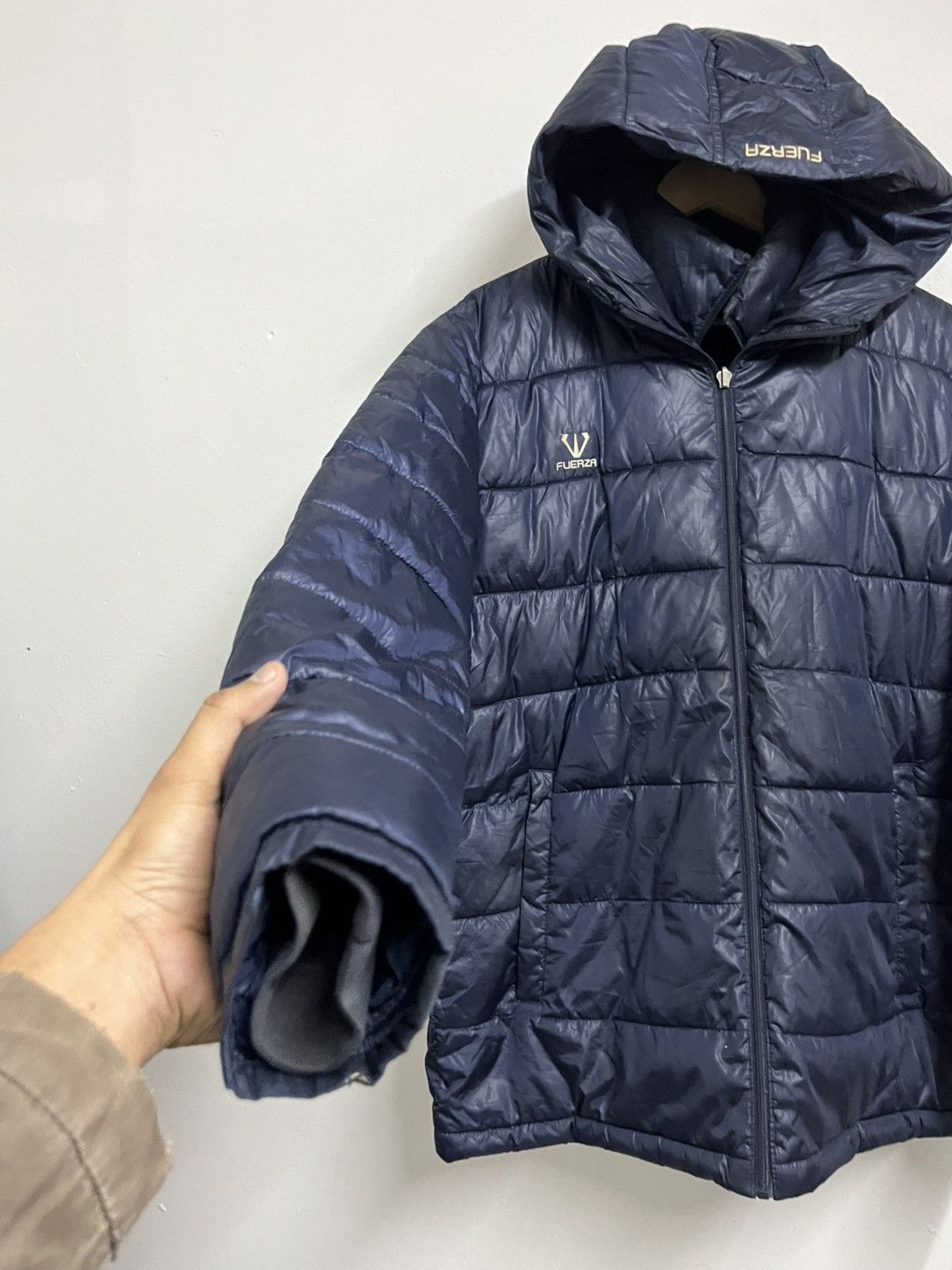 Japanese Brand 🔥 FUERZA OUTDOORWEAR HEAVY DOWN DOUBLE ZIPPER JACKETS Size US L / EU 52-54 / 3 - 8 Thumbnail