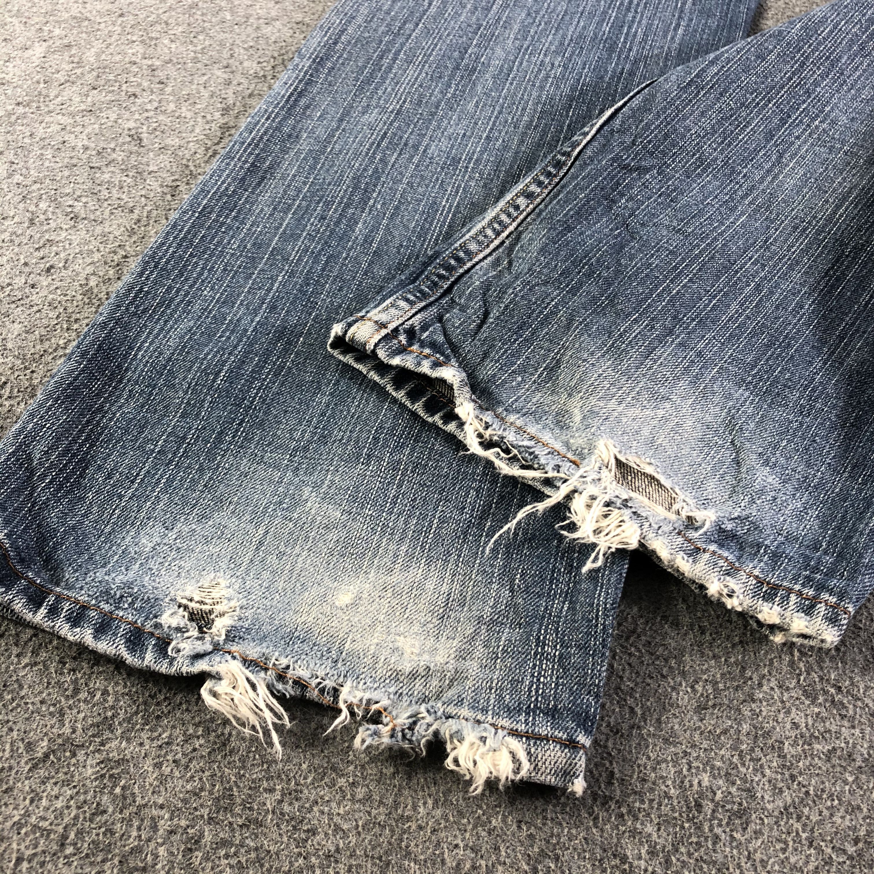 Levi's Vintage Blue Wash Levis 514 Jeans-J3151 Size US 35 - 6 Thumbnail