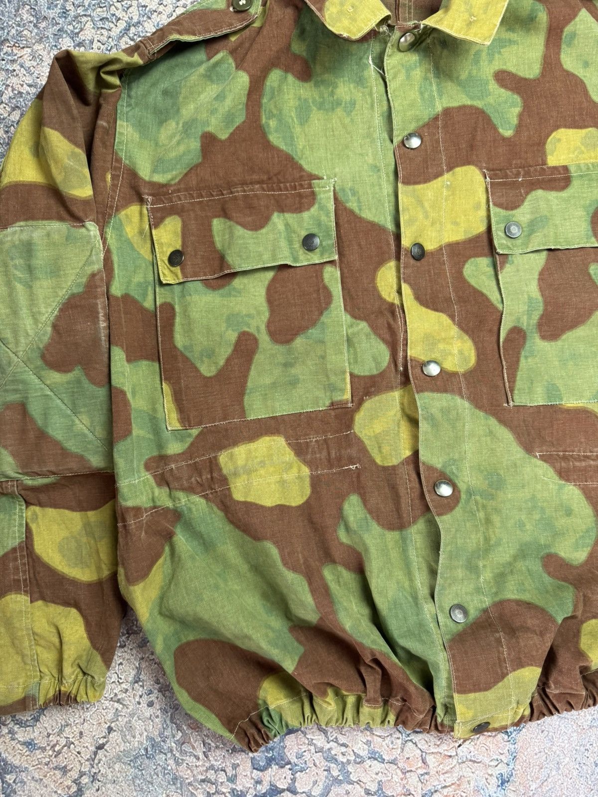 Vintage 1968 Italian Army San Marco M29 Paratrooper Camo Jacket Size US M / EU 48-50 / 2 - 2 Thumbnail