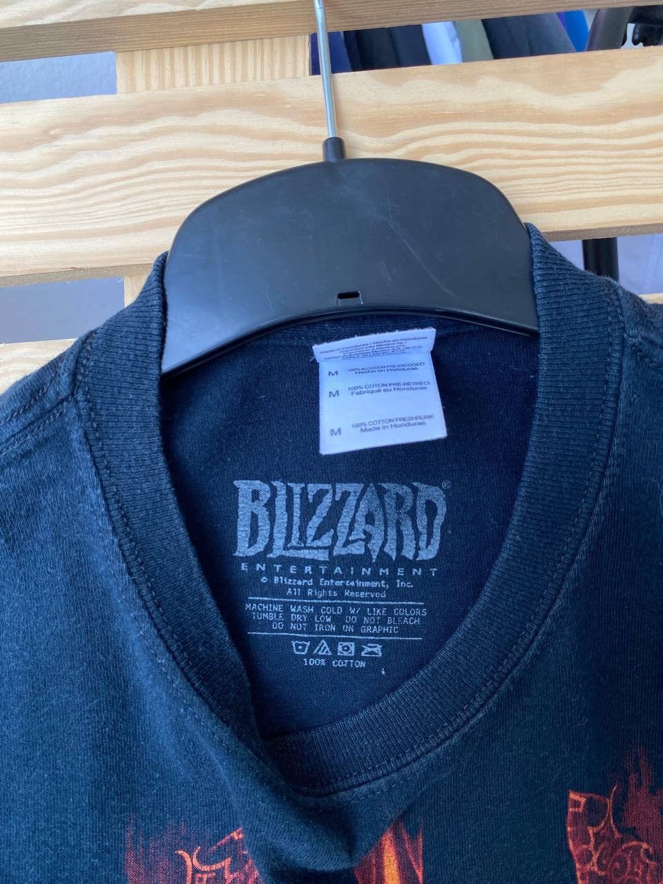 Microsoft × Playstation × Vintage Vintage Diablo 3 Fullprint Promo Tee Blizzard Video Games Size US M / EU 48-50 / 2 - 6 Thumbnail
