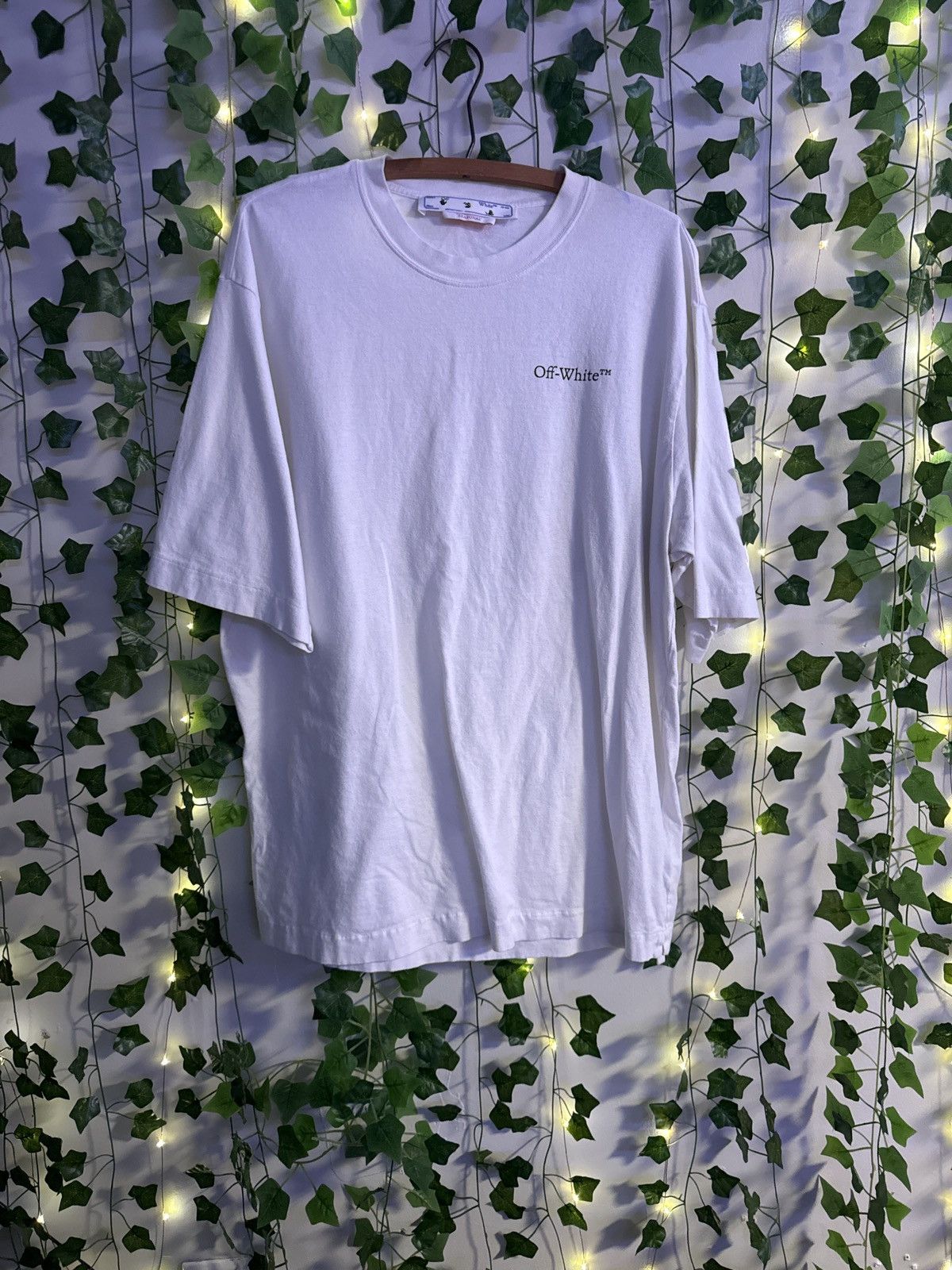 OFF-WHITE Caravaggio The Crowning With Thorns T-Shirt White
