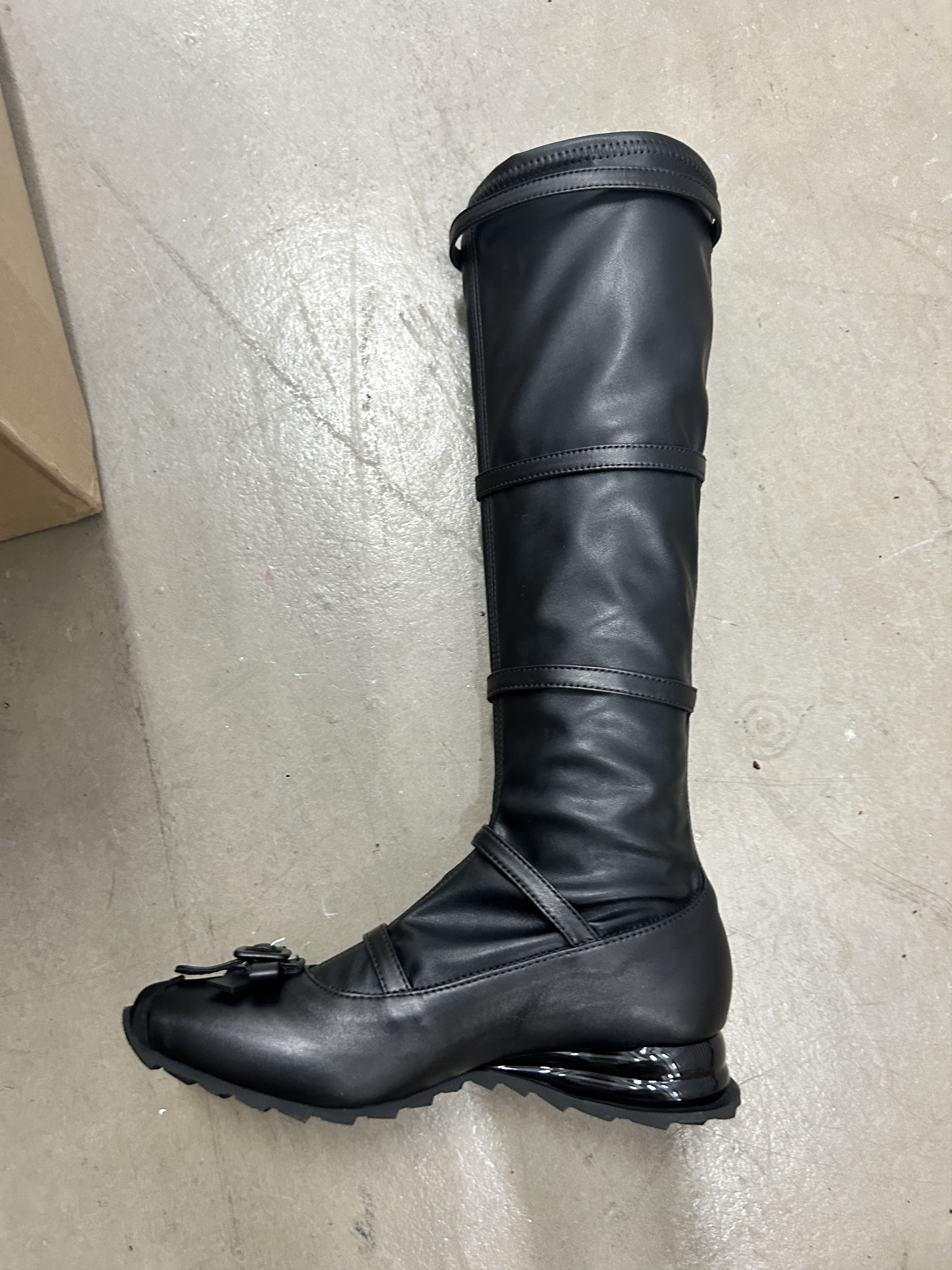 Kiko Kostadinov Kiko Kostadinov RIBBON HIGH BOOT Black Size US 8 / IT 38 - 19 Thumbnail