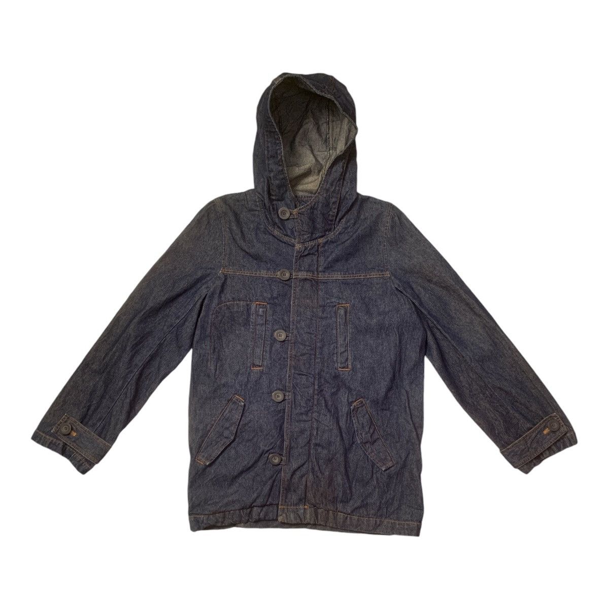 Japanese Brand Rare J. Honey Hoodie Denim Jackets Size M / US 6-8 / IT 42-44 - 2 Thumbnail