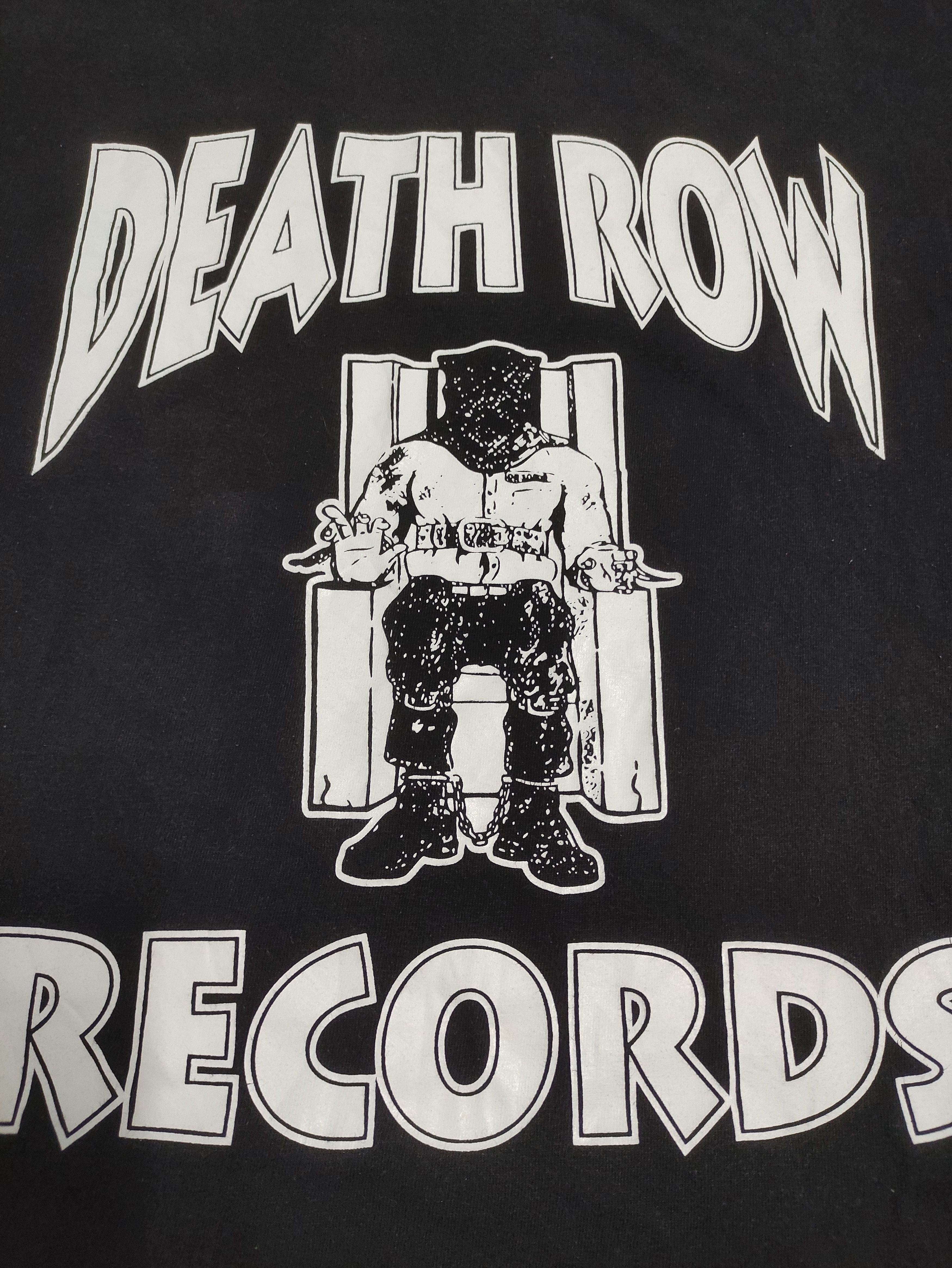 Band Tees DEATH ROW RECORDS DR DRE ICE CUBE SNOOP DOGG Size US L / EU 52-54 / 3 - 3 Thumbnail