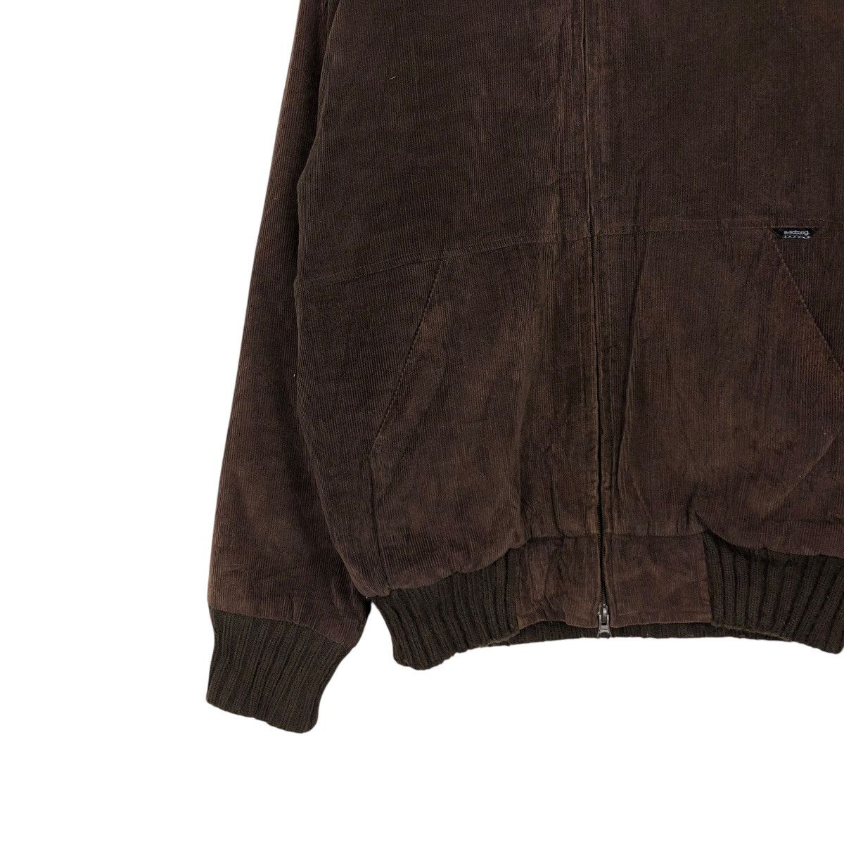 Billabong 🔥VINTAGE BOMBER JACKET CORDUROY BILLABONG MINK FUR HOODIE Size US M / EU 48-50 / 2 - 6 Thumbnail