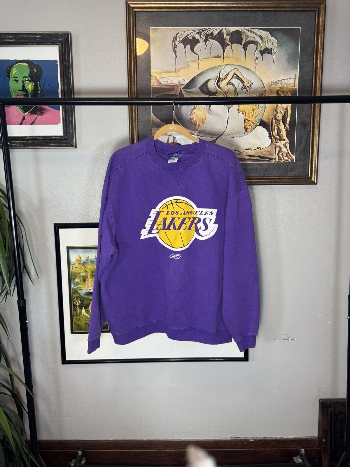 Reebok Vintage Los Angeles Lakers Sweatshirt Size US XL / EU 56 / 4 - 1 Thumbnail