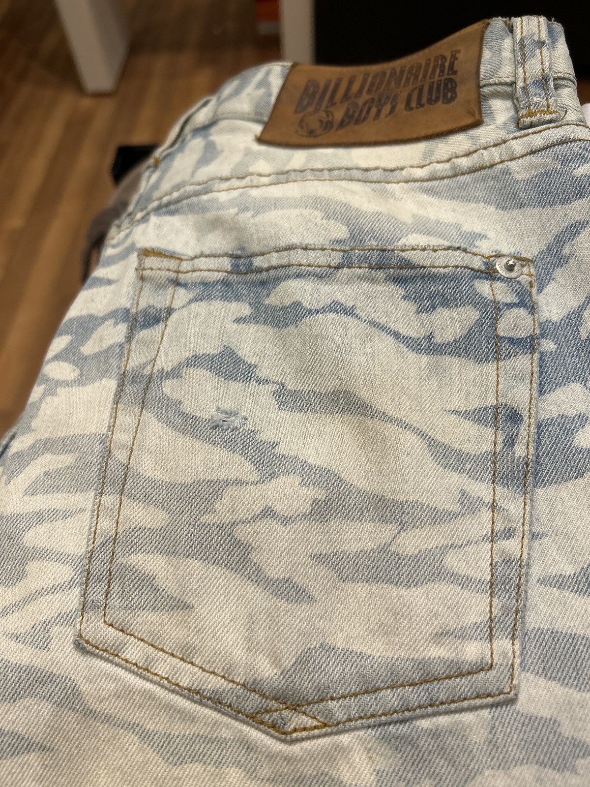 Billionaire Boys Club Billionaire Boys Clubs Camo Denim Jeans Size US 30 / EU 46 - 4 Thumbnail