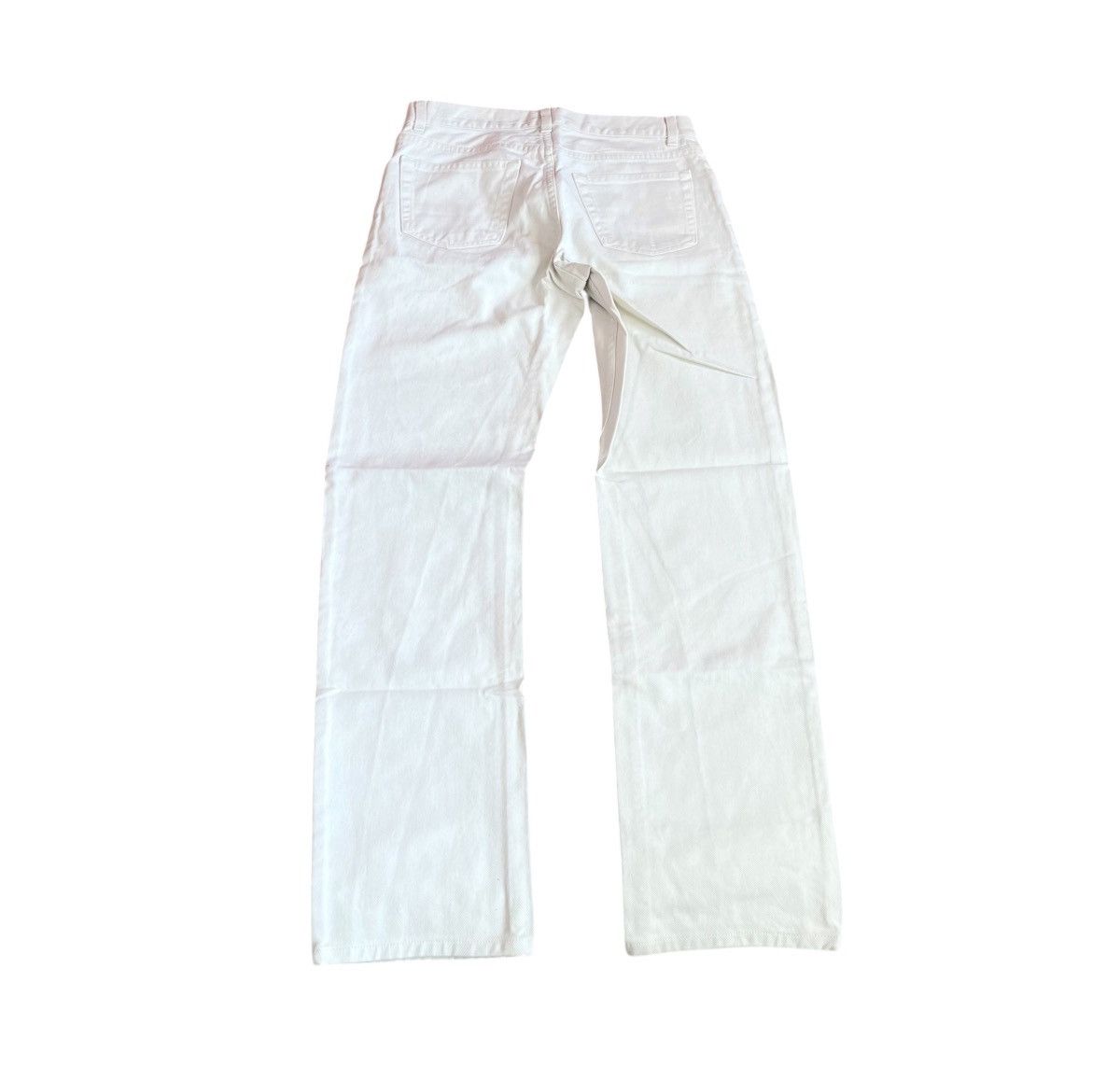 Helmut Lang Vintage 90s helmut lang iconic white denim jeans Size US 29 - 6 Thumbnail