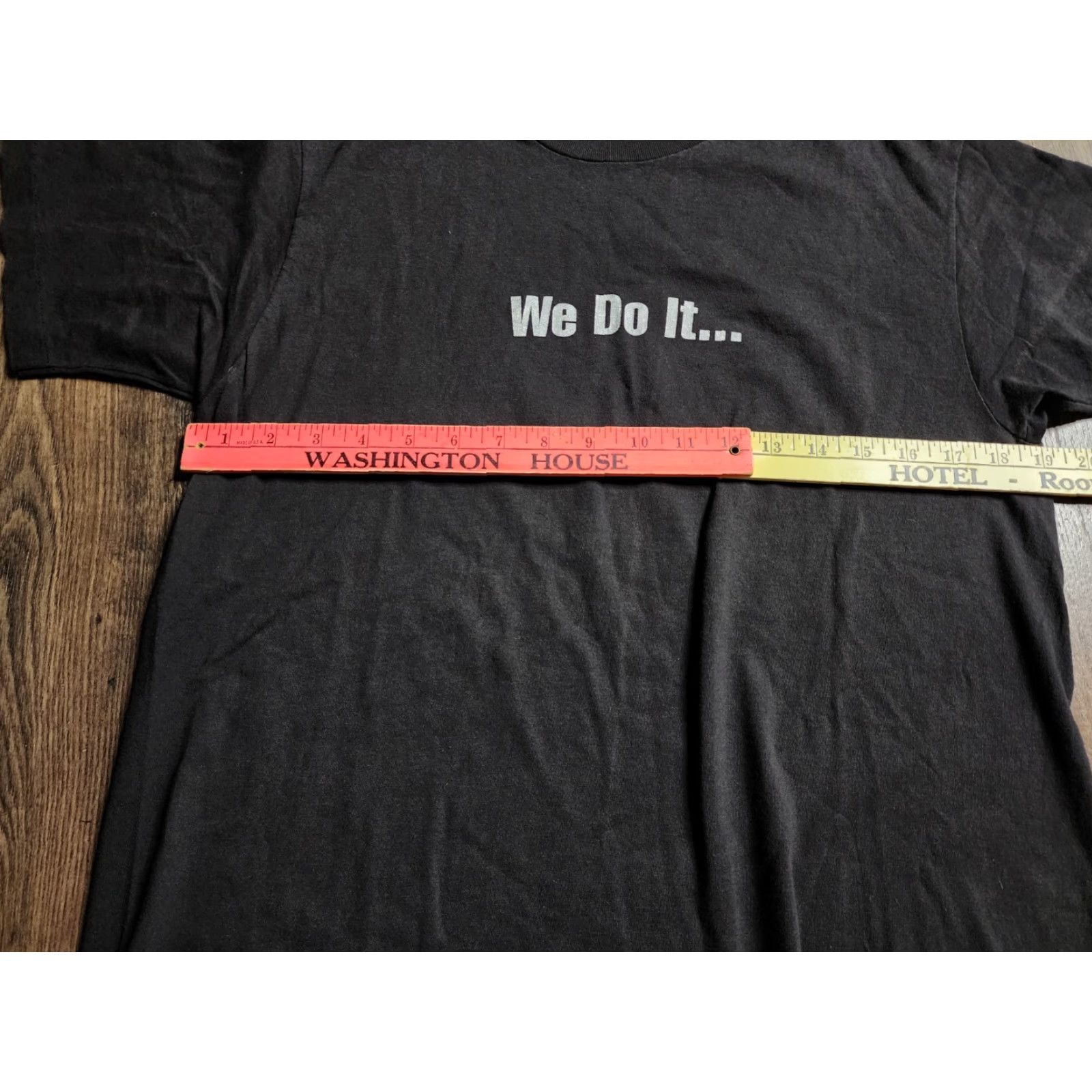 Hanes VINTAGE Hanes Mens T-Shirt Double-Sided Americas Most Wanted - Black Crew Neck 1990s L Adult Large Size US L / EU 52-54 / 3 - 4 Thumbnail