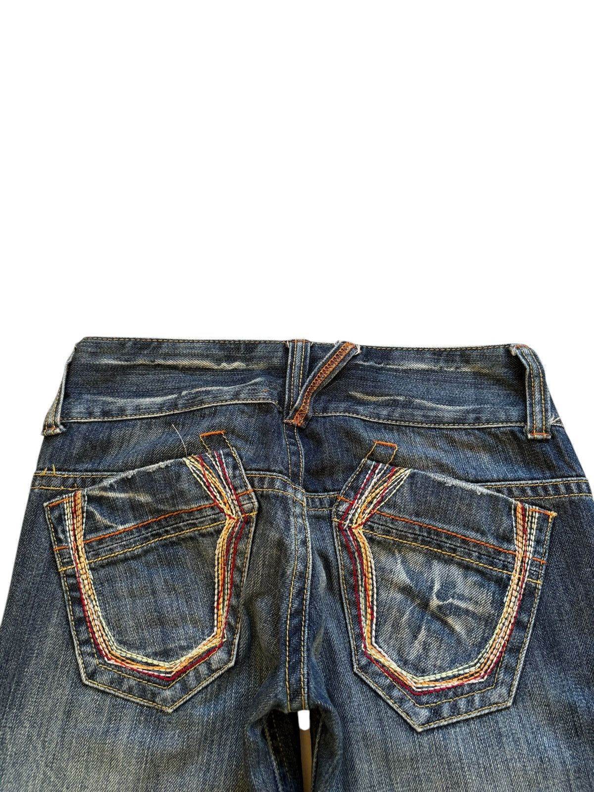 Japanese Brand Vintage Japanese Brand Blue Wash Bootcut Flare Jeans Size US 29 - 8 Thumbnail