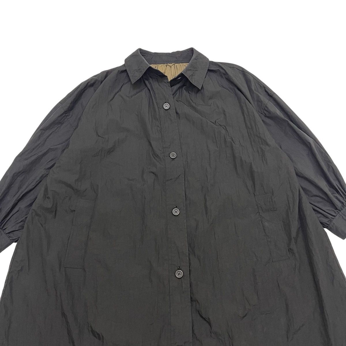Yves Saint Laurent Vintage Yves Saint Lauren Paris Oversized Nylon Jacket Size 3XL / US 20-22 - 4 Thumbnail