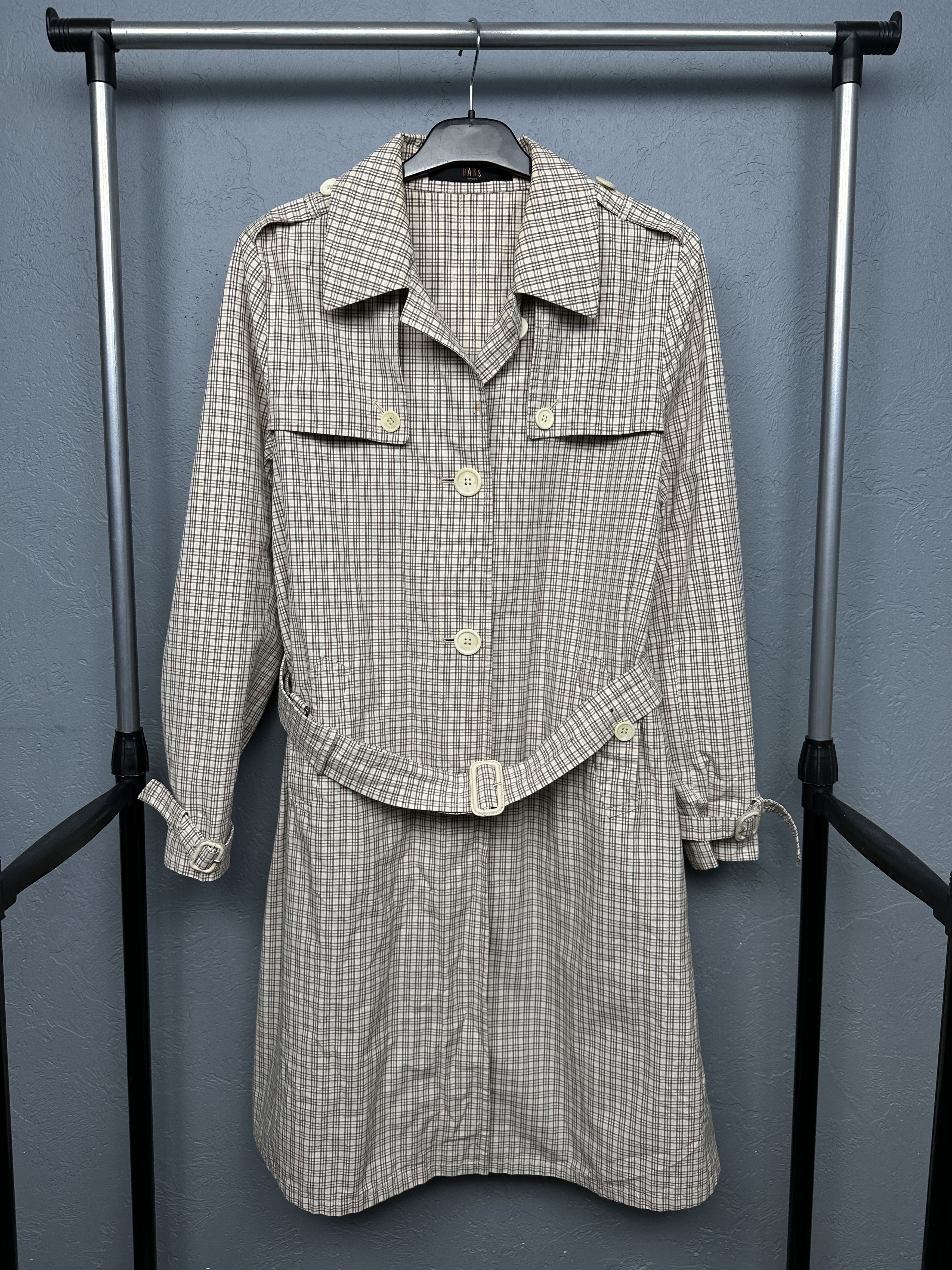 DAKS Daks London Vintage Womens Trenck Coat Jacket Size M / US 6-8 / IT 42-44 - 1 Thumbnail