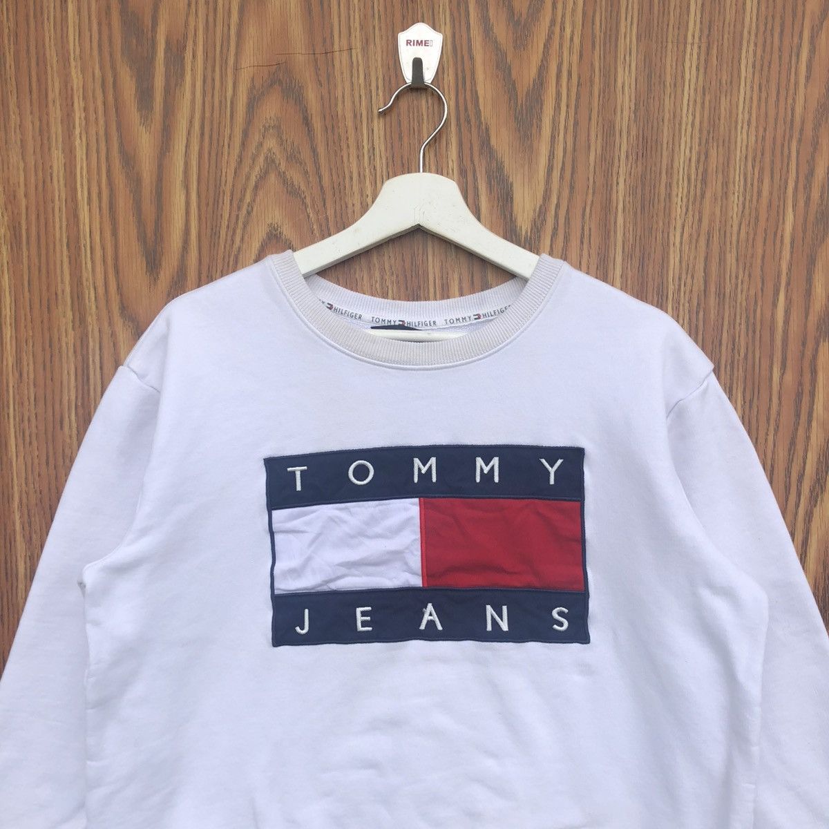 Tommy Hilfiger Vintage Tommy Hilfiger Jeans Sweatshirt Crewneck Size US M / EU 48-50 / 2 - 3 Thumbnail