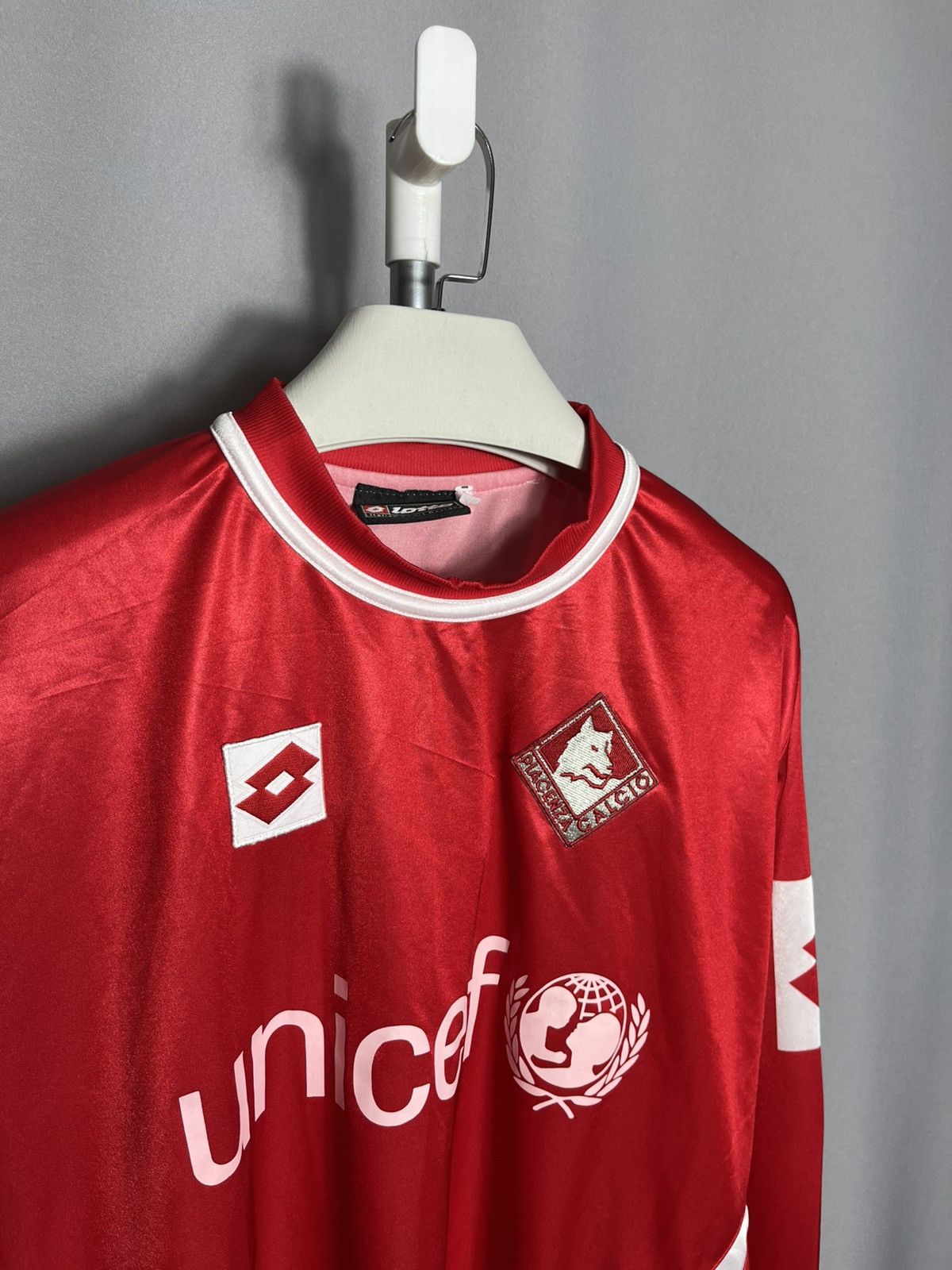 Lotto Sport Piacenza Calcio 2003 2004 Tarana #33 long sleeve jersey Size US XL / EU 56 / 4 - 2 Thumbnail