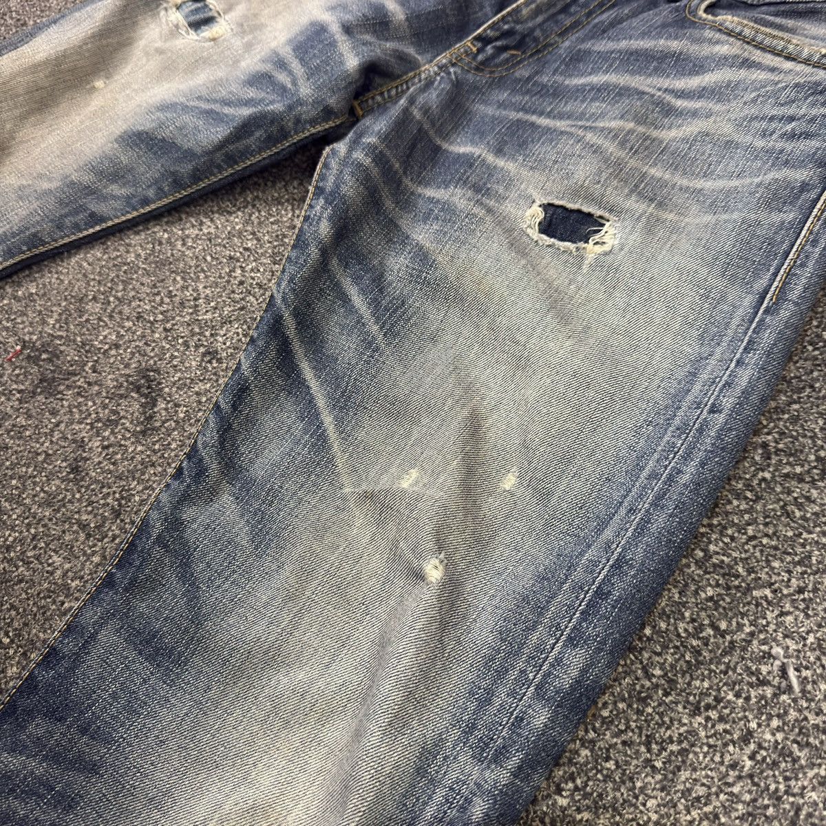 Engineered Garments × Levi's Vintage 2006 y2k Levis 505 Distressed Denim Jeans W32 Size US 32 / EU 48 - 5 Thumbnail